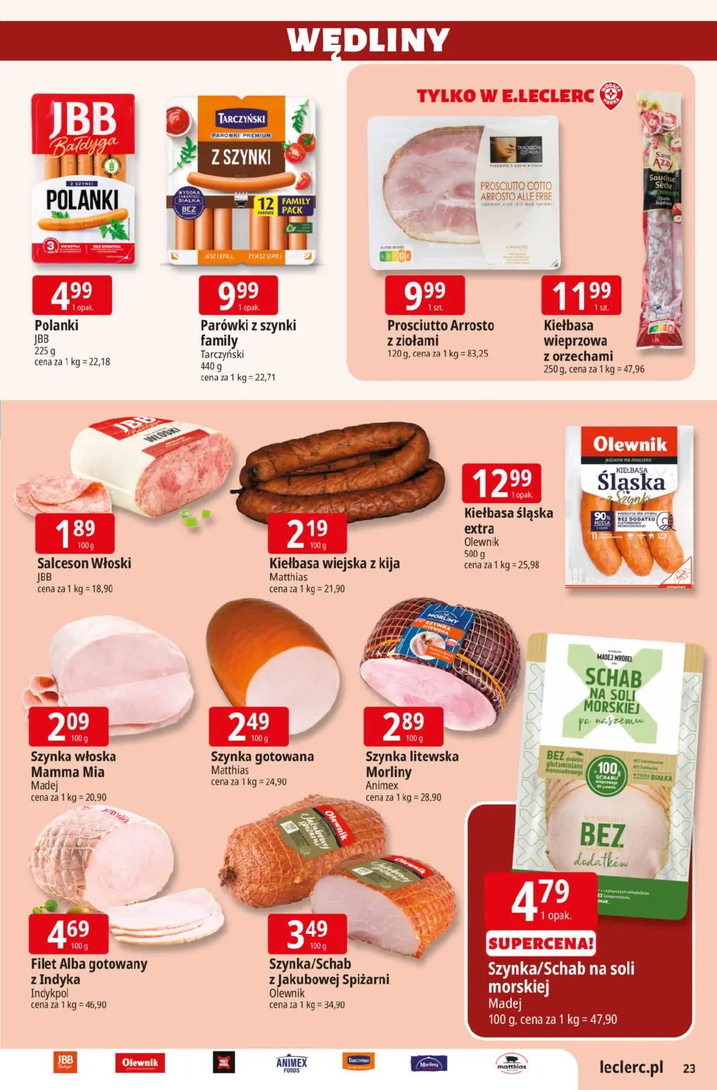 gazetka promocyjna E.Leclerc  - Strona 23