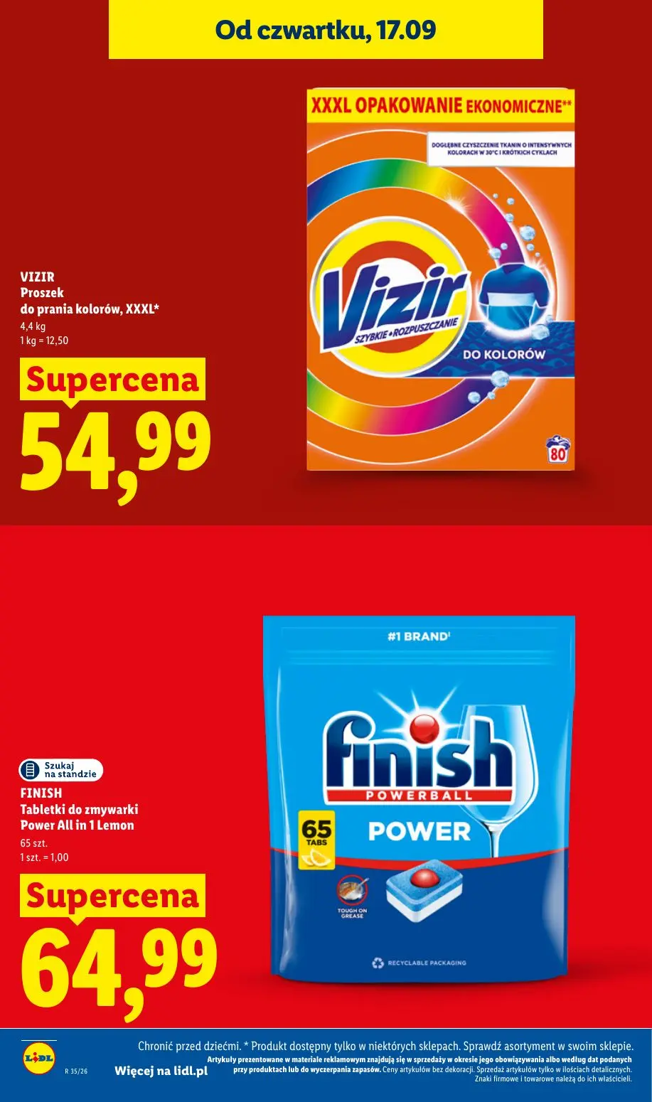 gazetka promocyjna LIDL Od poniedziałku - Strona 34