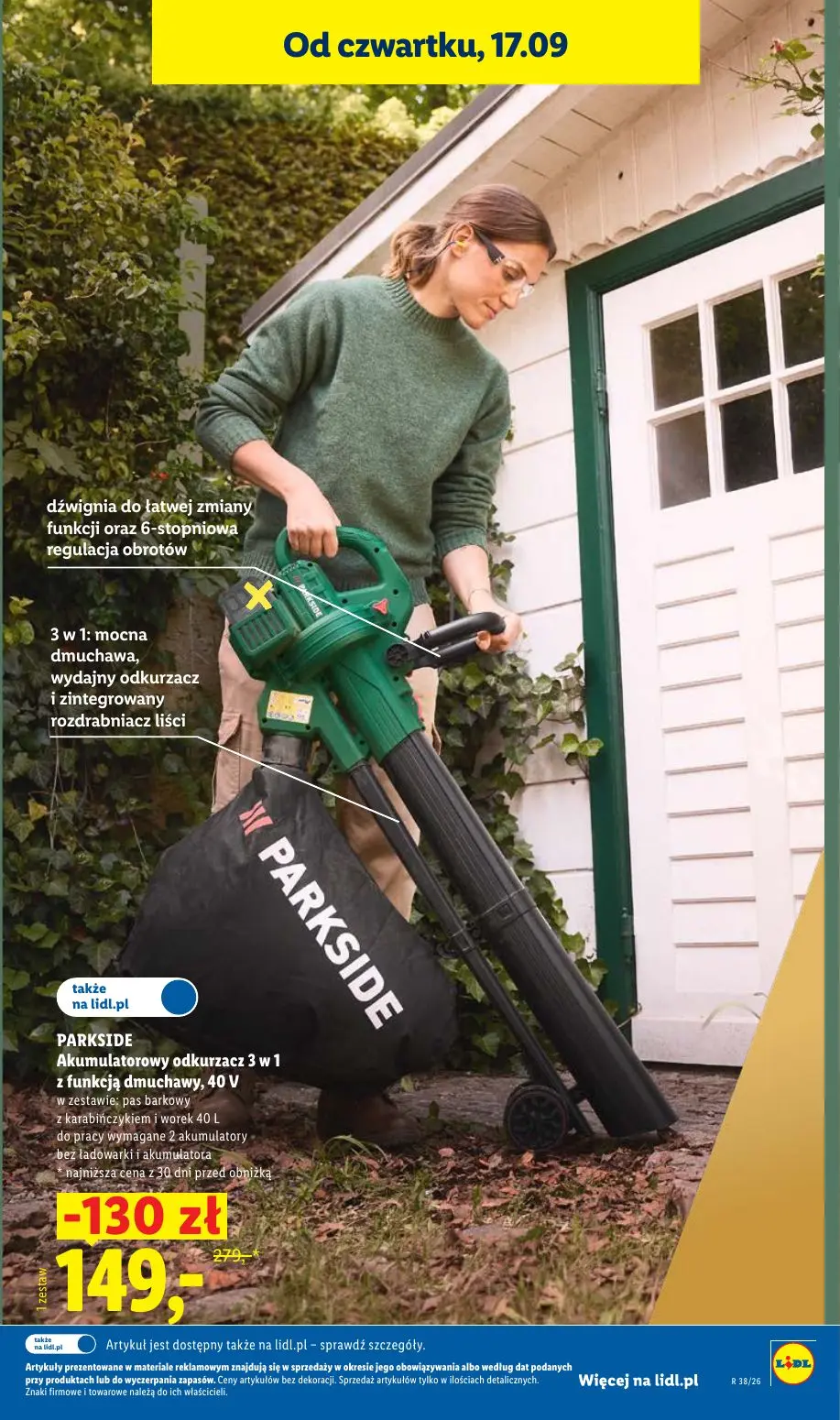 gazetka promocyjna LIDL Od poniedziałku - Strona 39