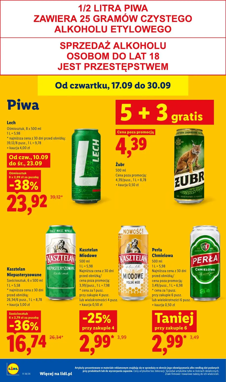 gazetka promocyjna LIDL Od poniedziałku - Strona 68