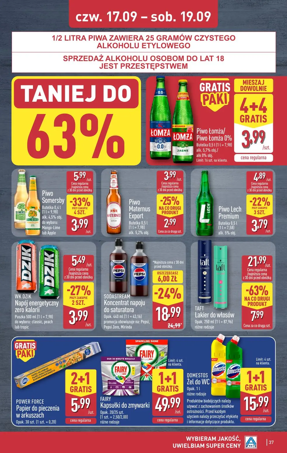 gazetka promocyjna ALDI Wybieram ALDI - Strona 37