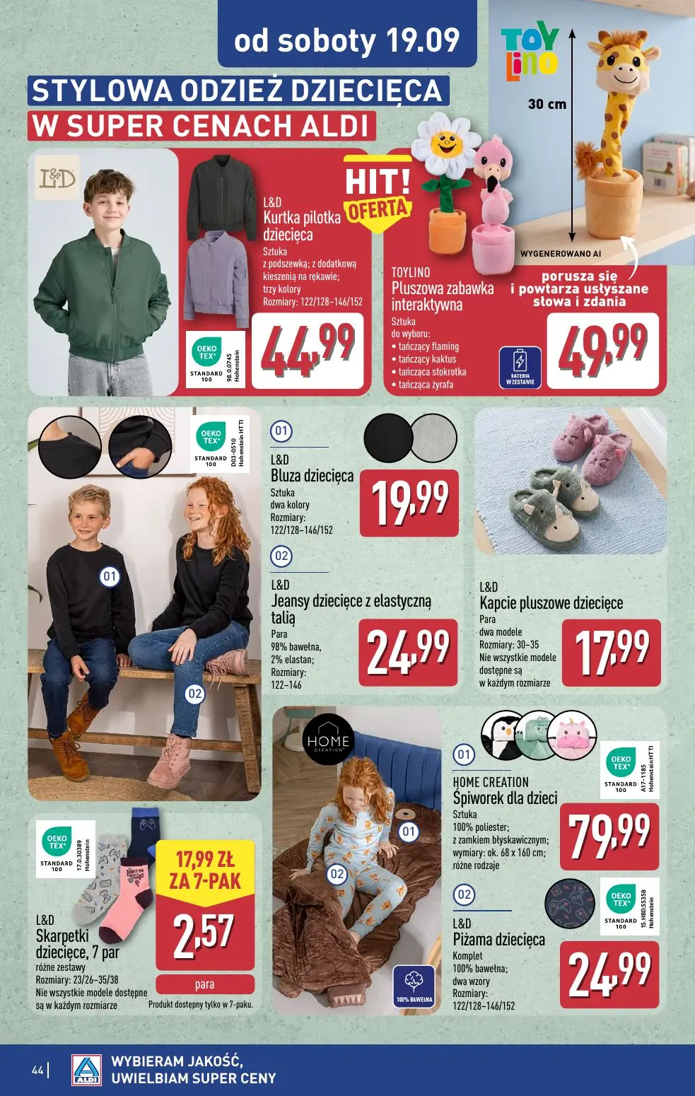 gazetka promocyjna ALDI Wybieram ALDI - Strona 44