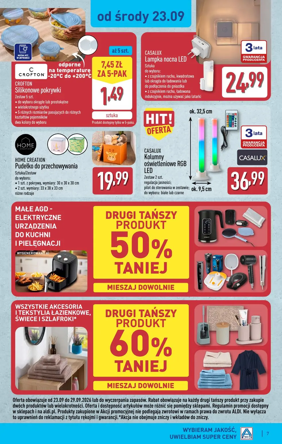 gazetka promocyjna ALDI Oferta od 23.09 - Strona 7