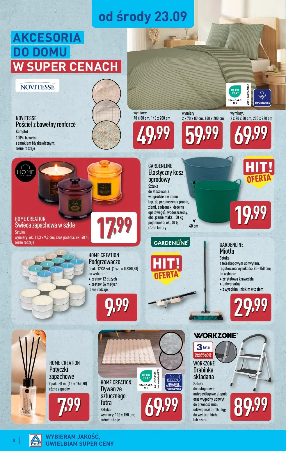 gazetka promocyjna ALDI Oferta od 23.09 - Strona 8