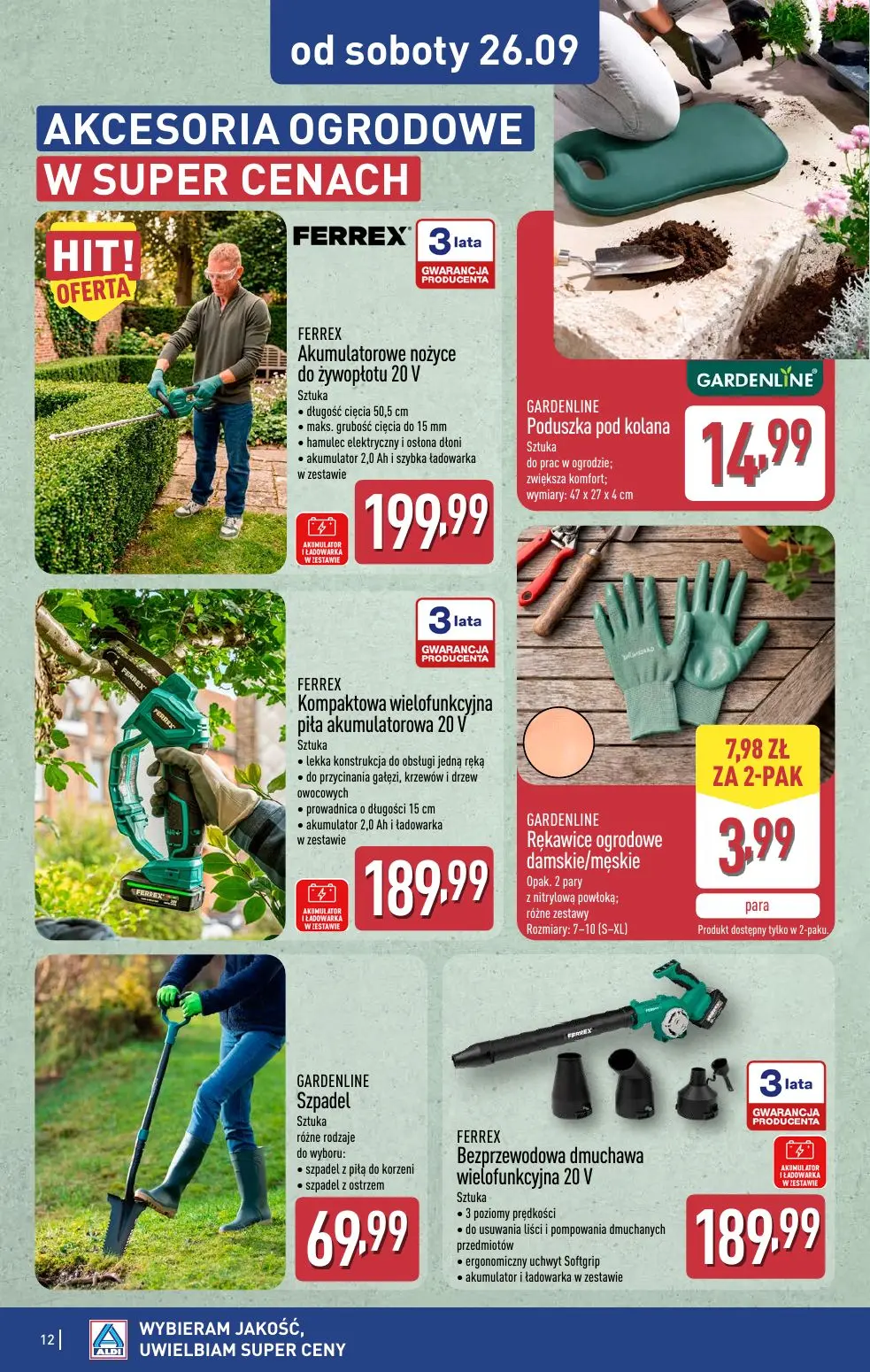 gazetka promocyjna ALDI Oferta od 23.09 - Strona 12