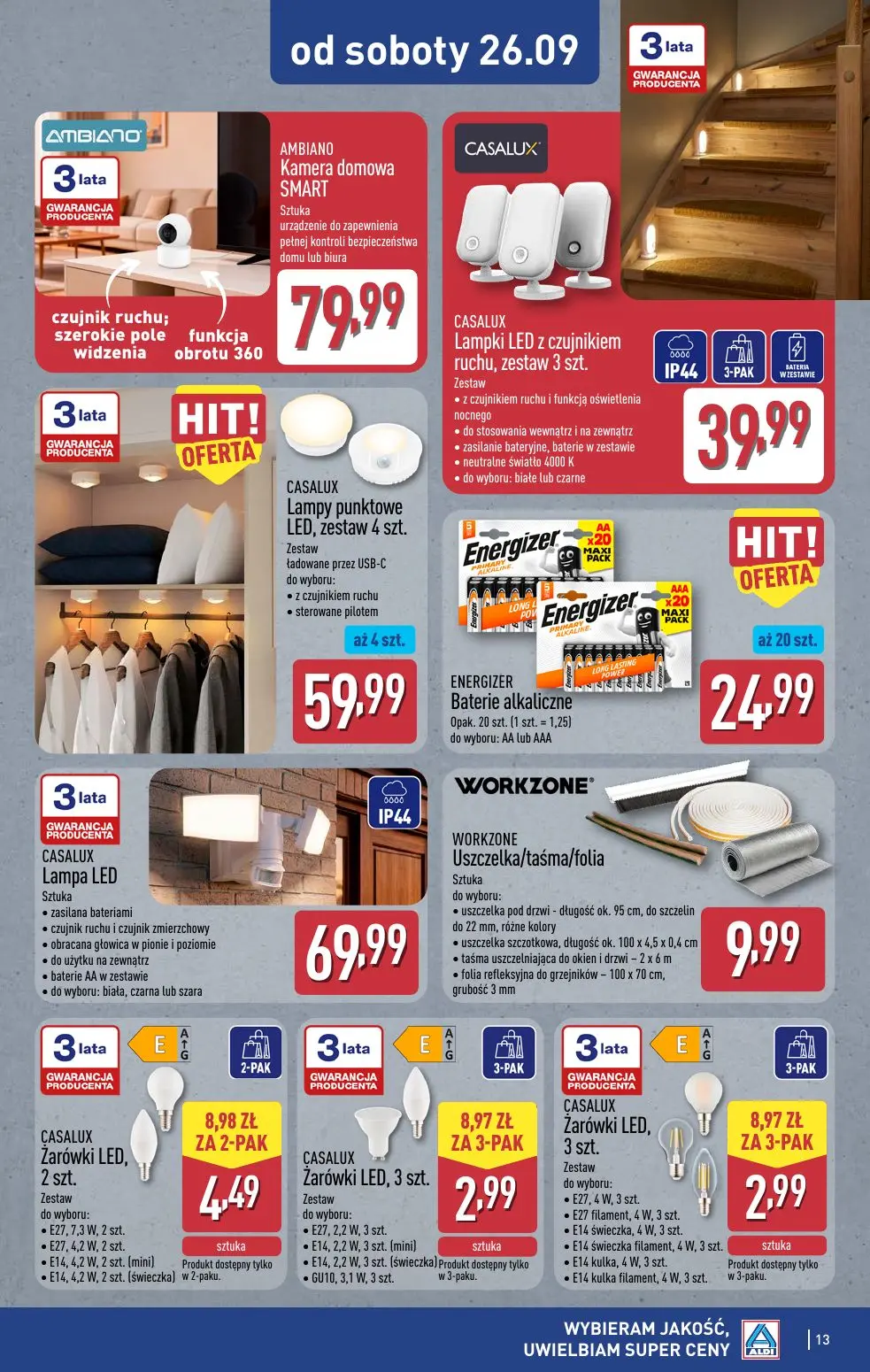 gazetka promocyjna ALDI Oferta od 23.09 - Strona 13