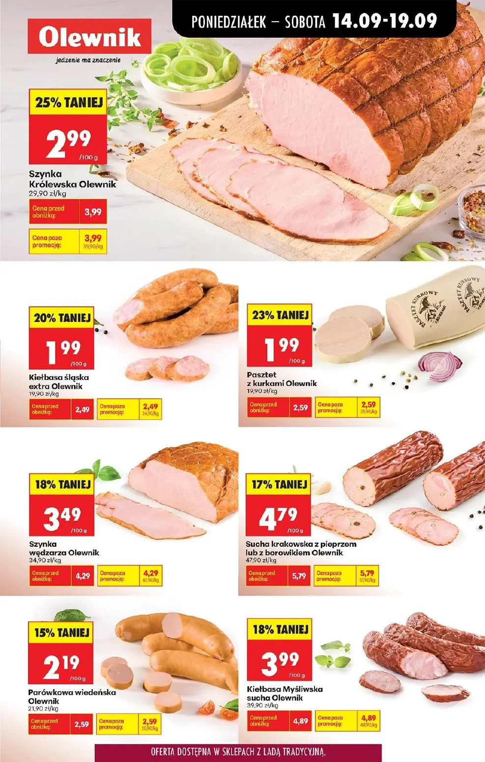 gazetka promocyjna Biedronka Lada tradycyjna. Od poniedziałku - Strona 39