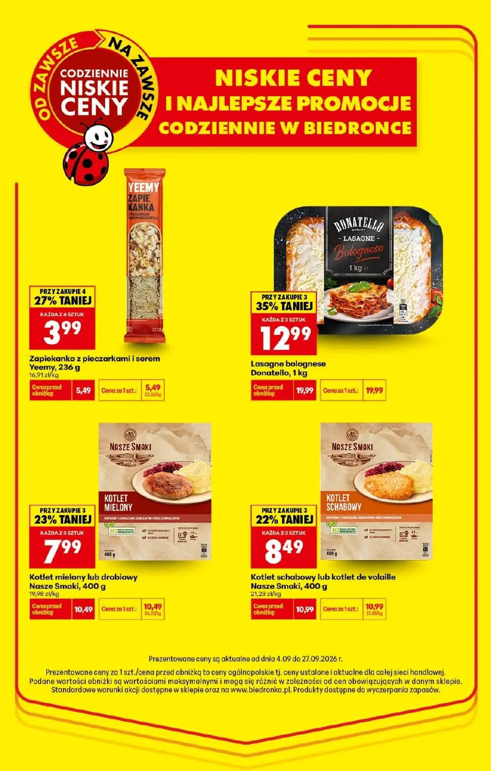 gazetka promocyjna Biedronka Od poniedziałku - Strona 3
