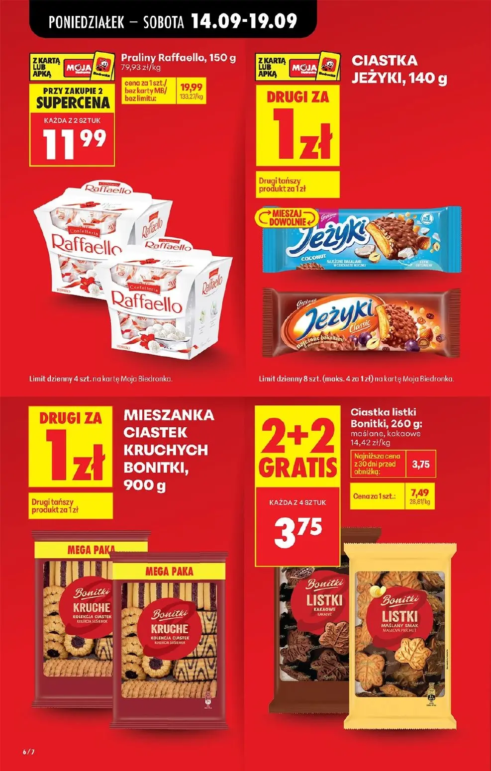 gazetka promocyjna Biedronka Od poniedziałku - Strona 10