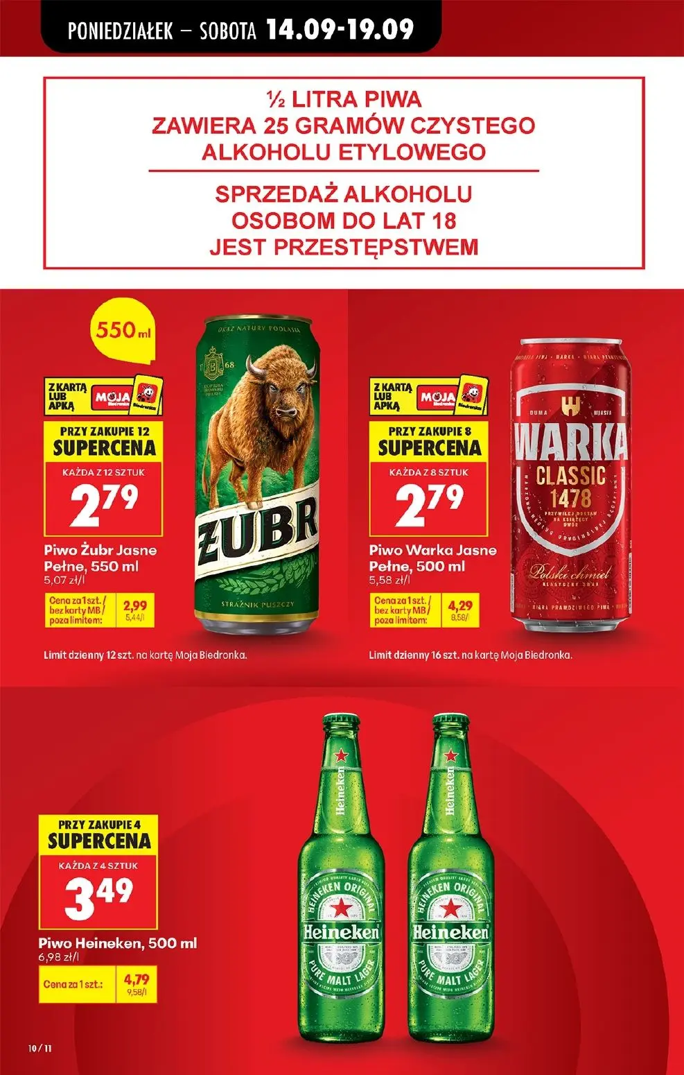 gazetka promocyjna Biedronka Od poniedziałku - Strona 14