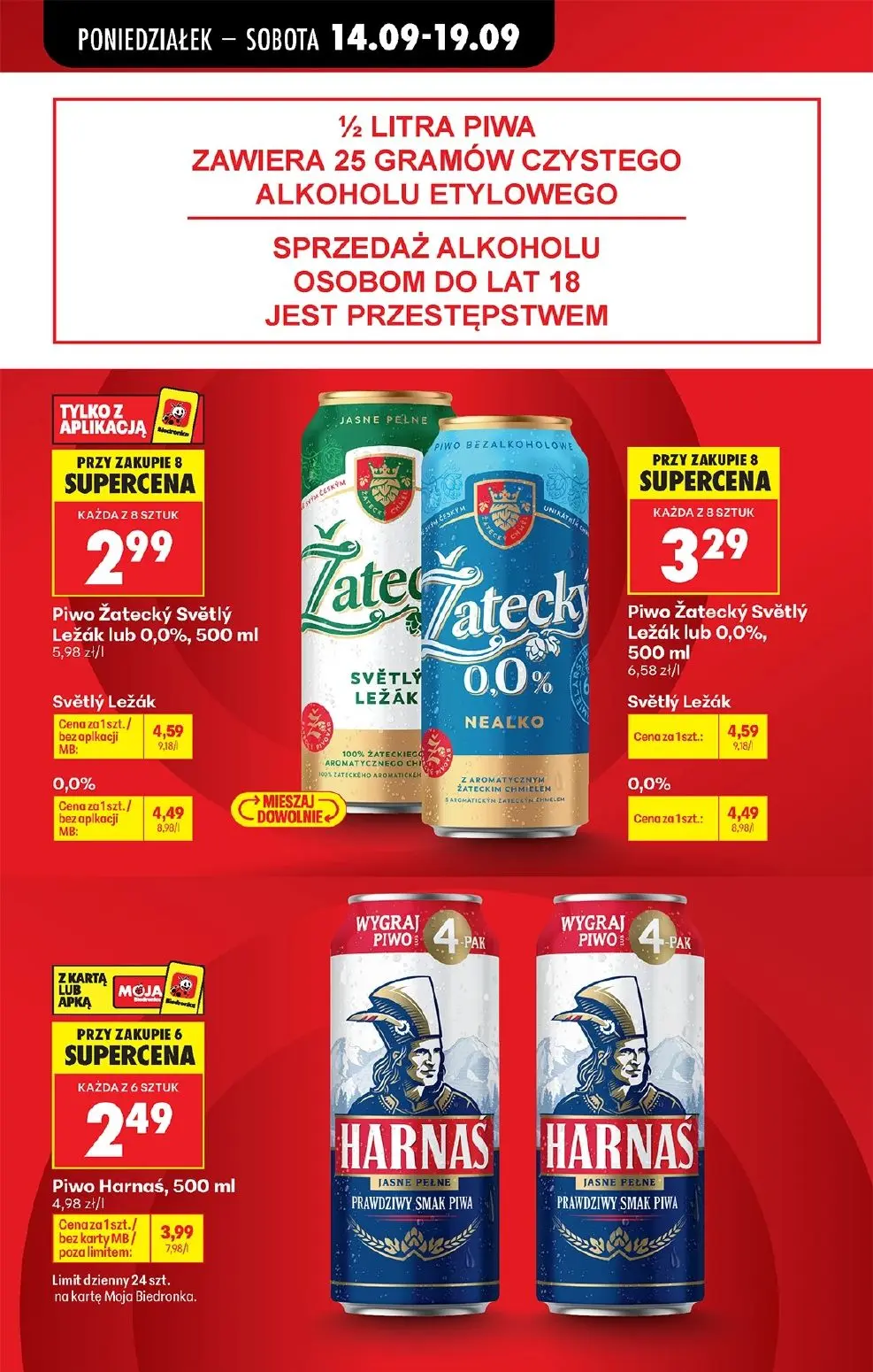 gazetka promocyjna Biedronka Od poniedziałku - Strona 15