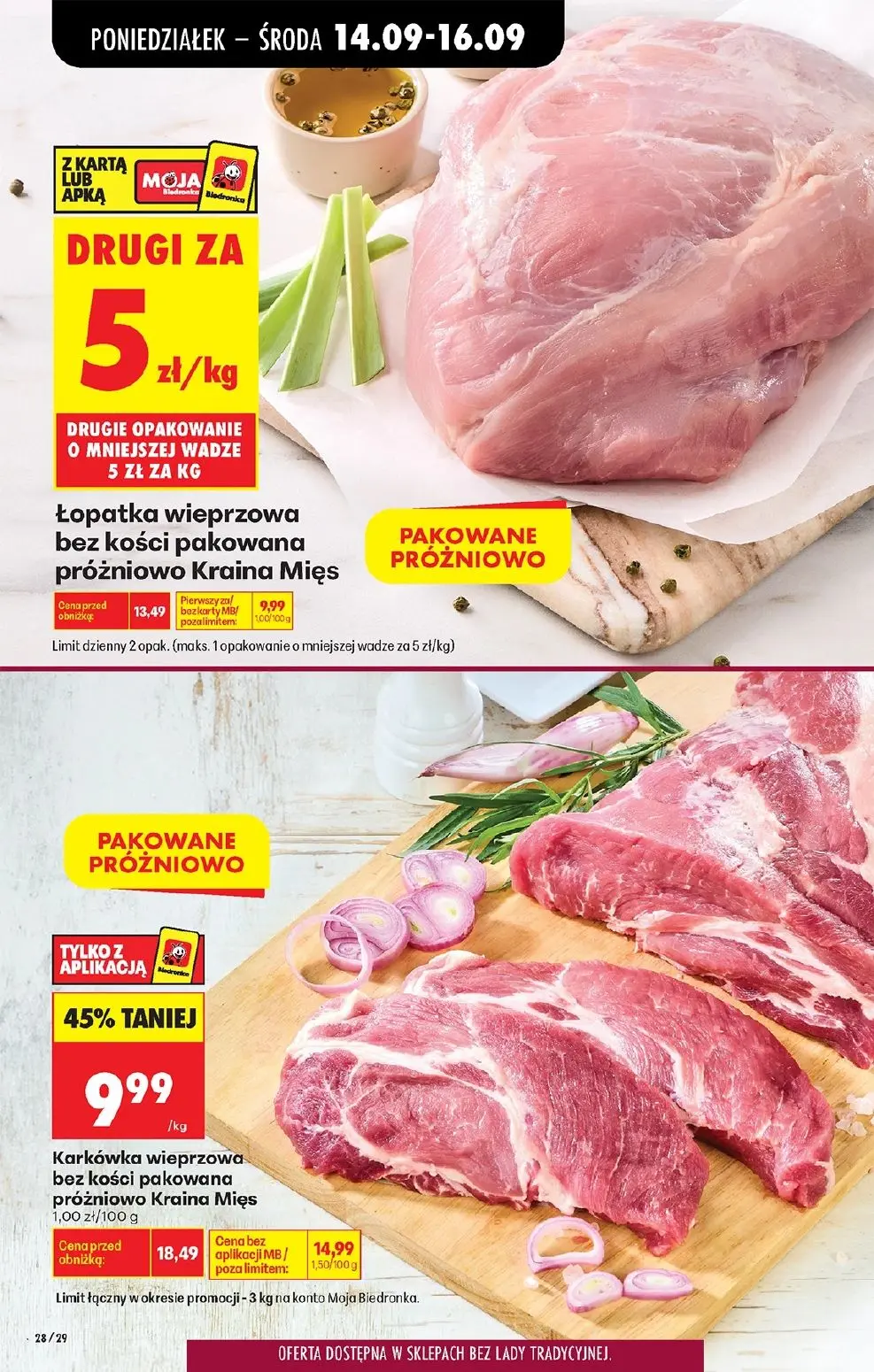 gazetka promocyjna Biedronka Od poniedziałku - Strona 38