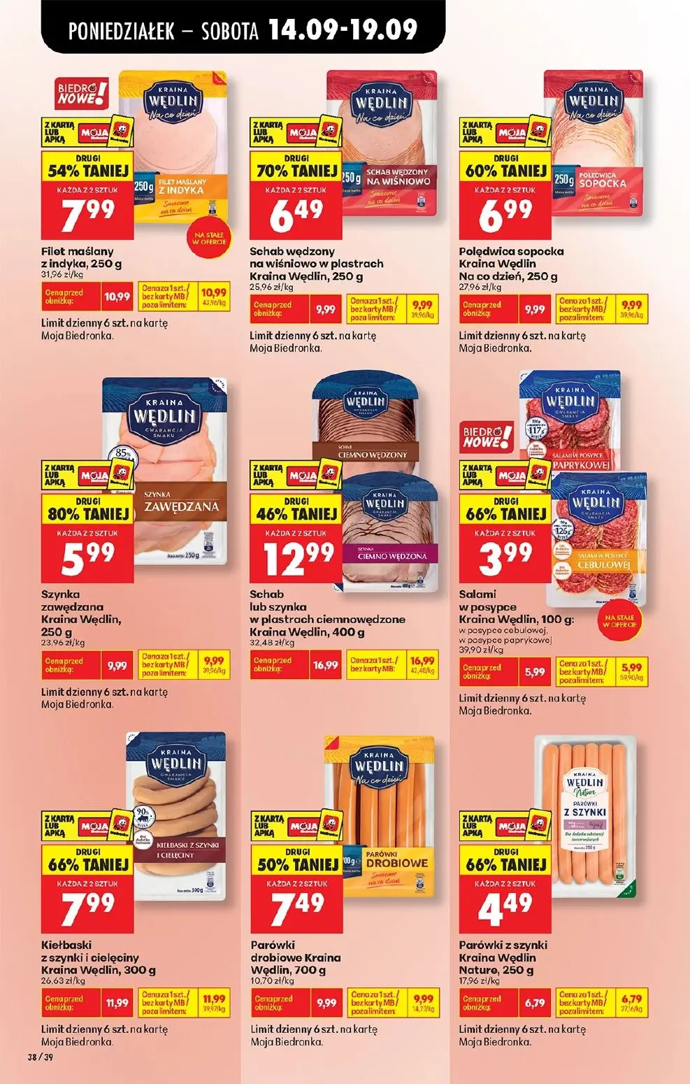 gazetka promocyjna Biedronka Od poniedziałku - Strona 52