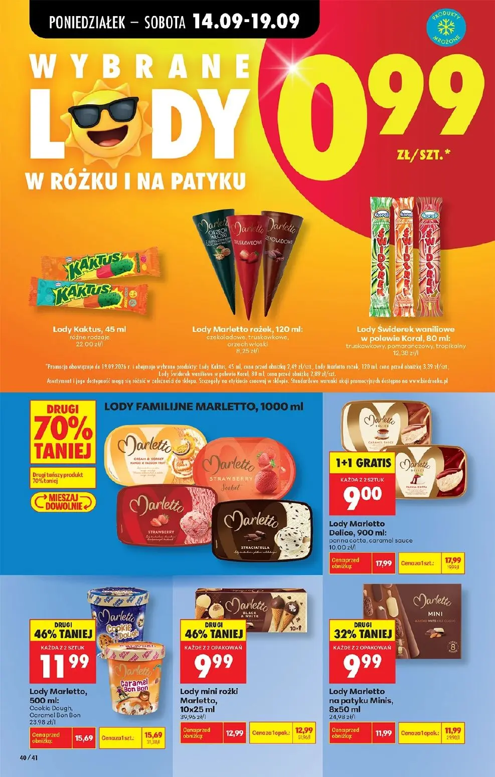 gazetka promocyjna Biedronka Od poniedziałku - Strona 60