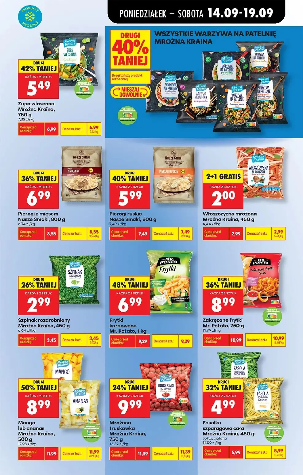 gazetka promocyjna Biedronka Od poniedziałku - Strona 61