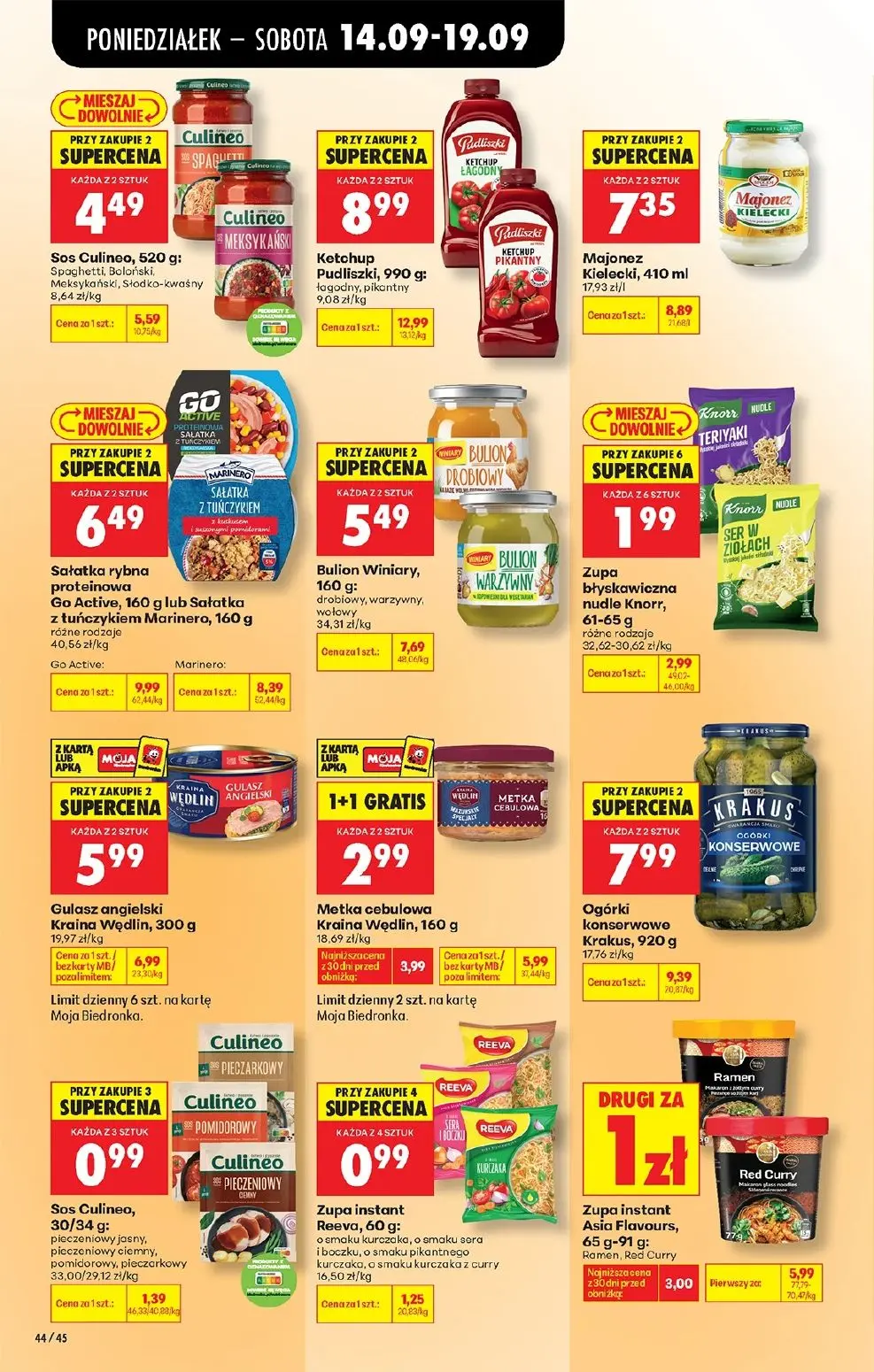 gazetka promocyjna Biedronka Od poniedziałku - Strona 64