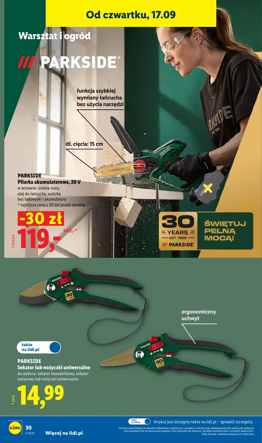 gazetka promocyjna LIDL Od poniedziałku - Strona 38