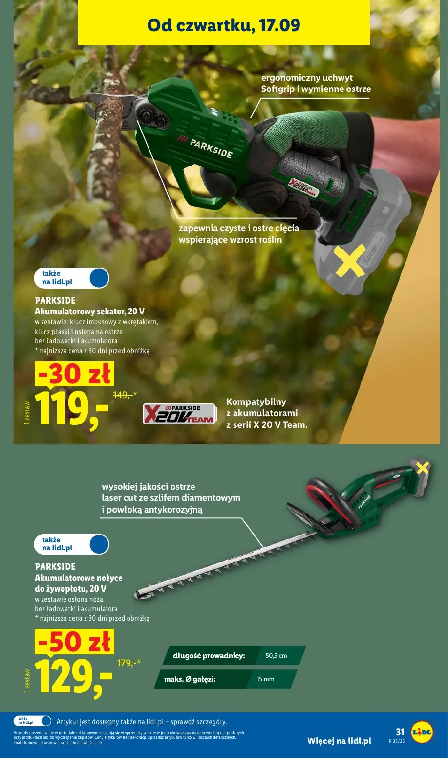 gazetka promocyjna LIDL Od poniedziałku - Strona 39
