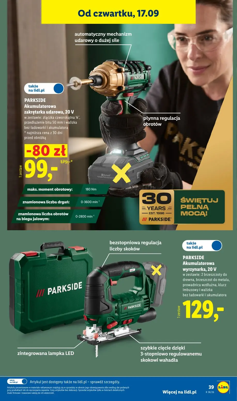 gazetka promocyjna LIDL Od poniedziałku - Strona 47