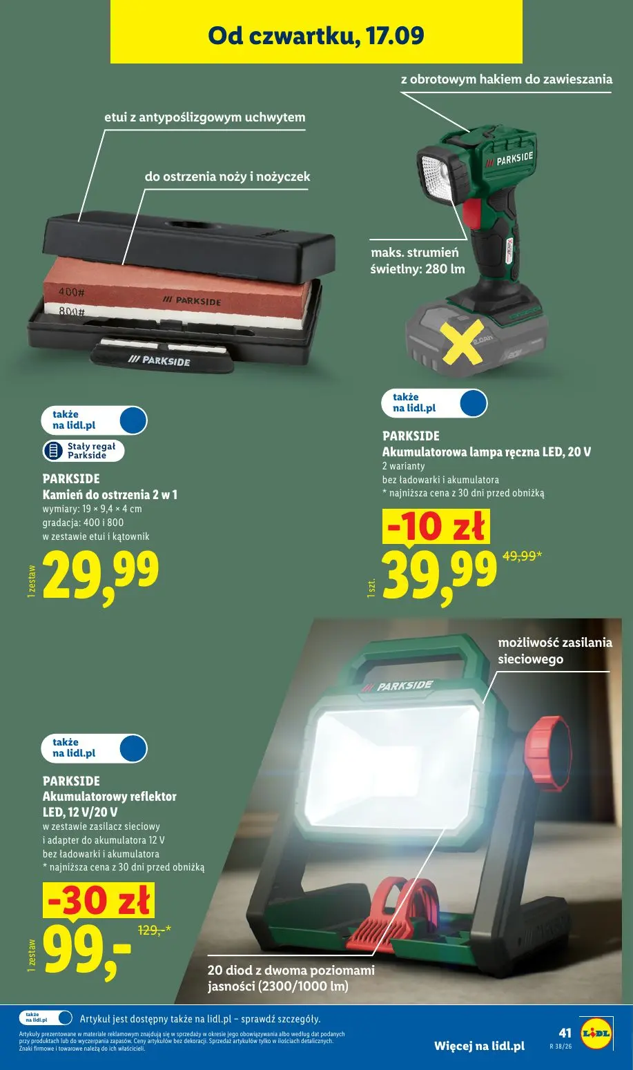 gazetka promocyjna LIDL Od poniedziałku - Strona 49