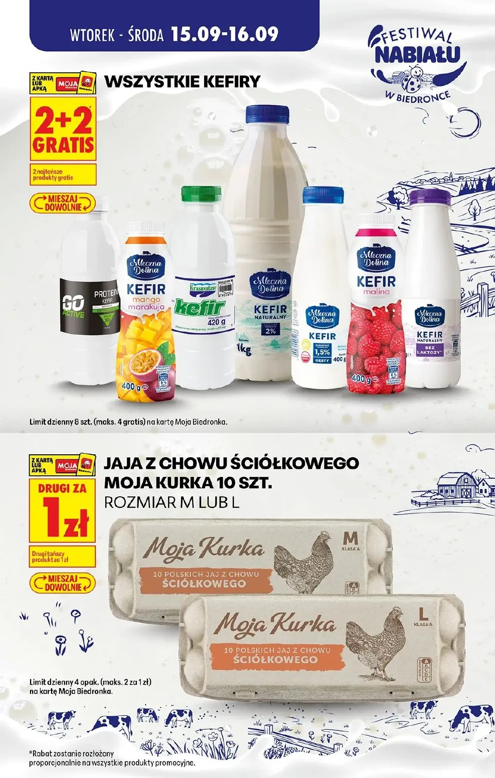 gazetka promocyjna Biedronka Festiwal nabiału - Strona 2