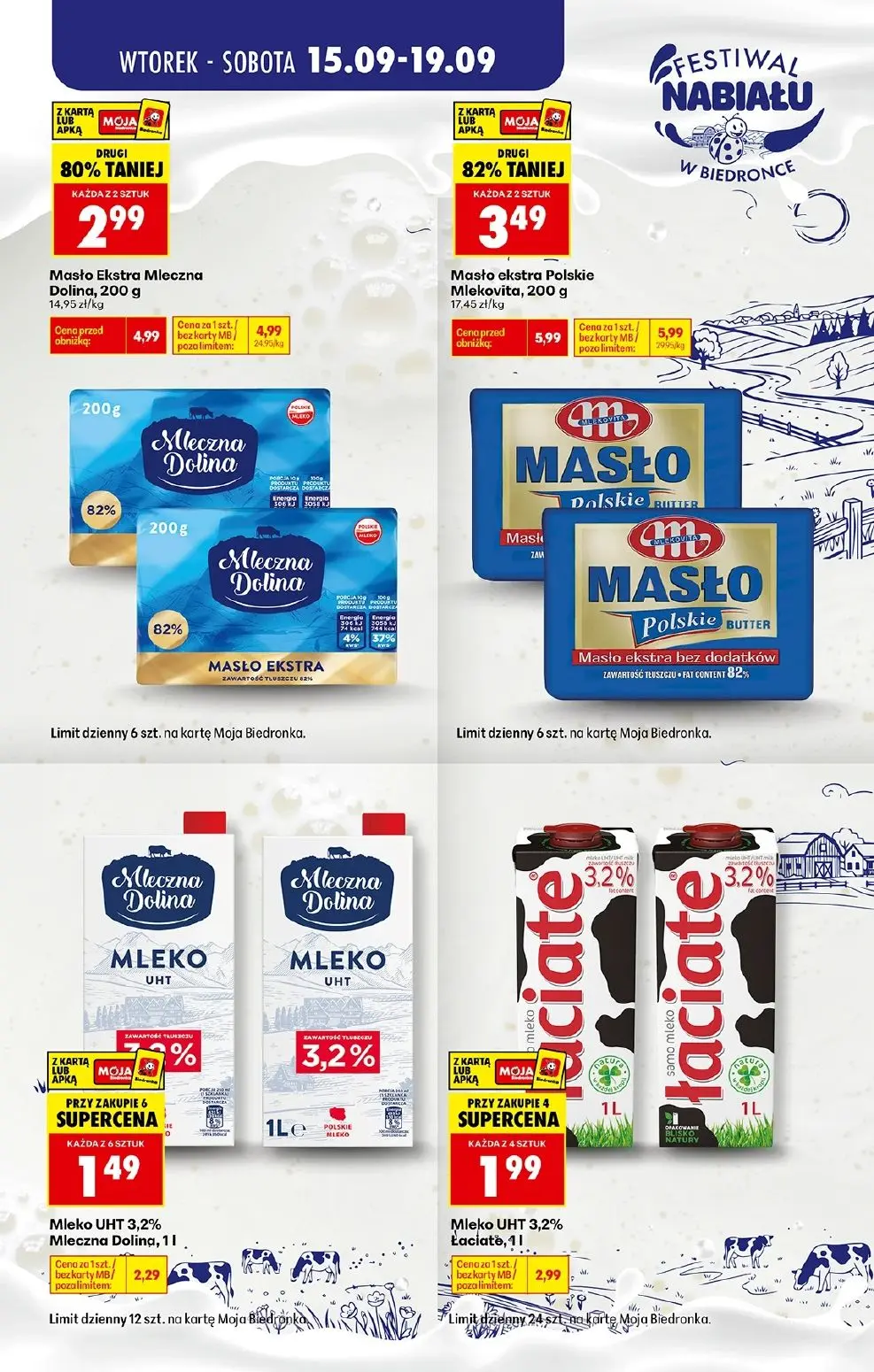 gazetka promocyjna Biedronka Festiwal nabiału - Strona 4