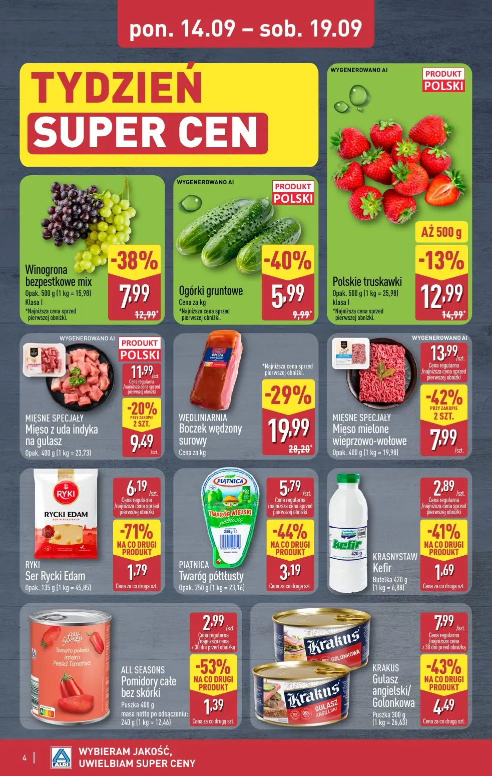gazetka promocyjna ALDI Oferta na WEEKEND - Strona 4