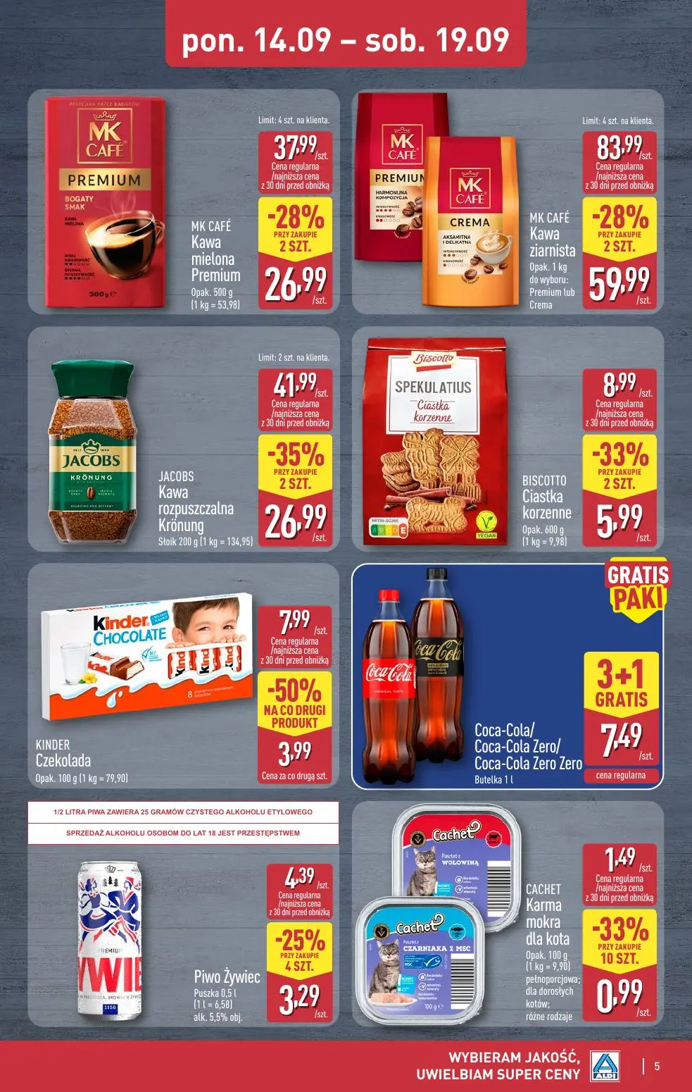 gazetka promocyjna ALDI Oferta na WEEKEND - Strona 5