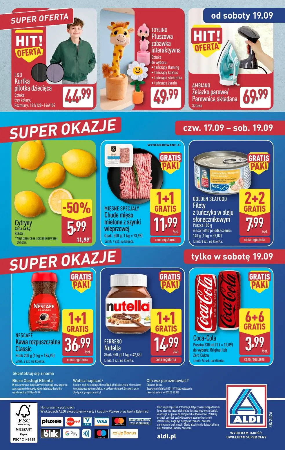 gazetka promocyjna ALDI Oferta na WEEKEND - Strona 16