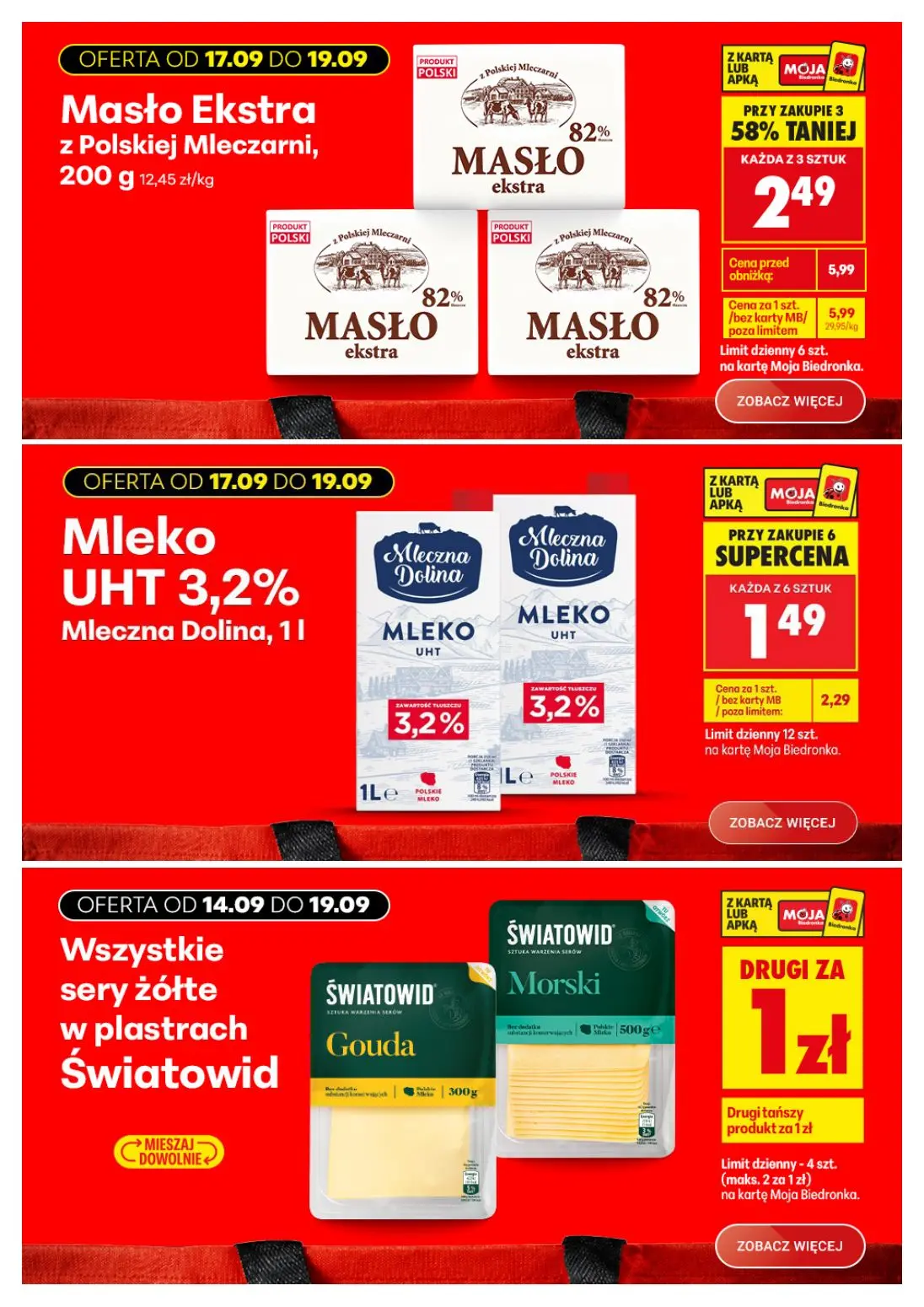 gazetka promocyjna Biedronka Biedronkowe oszczędności - Strona 3