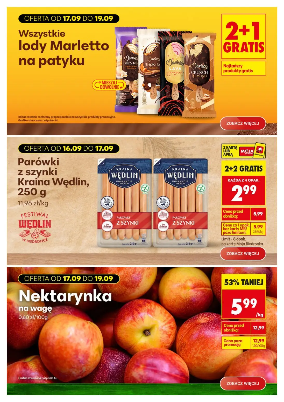 gazetka promocyjna Biedronka Biedronkowe oszczędności - Strona 6