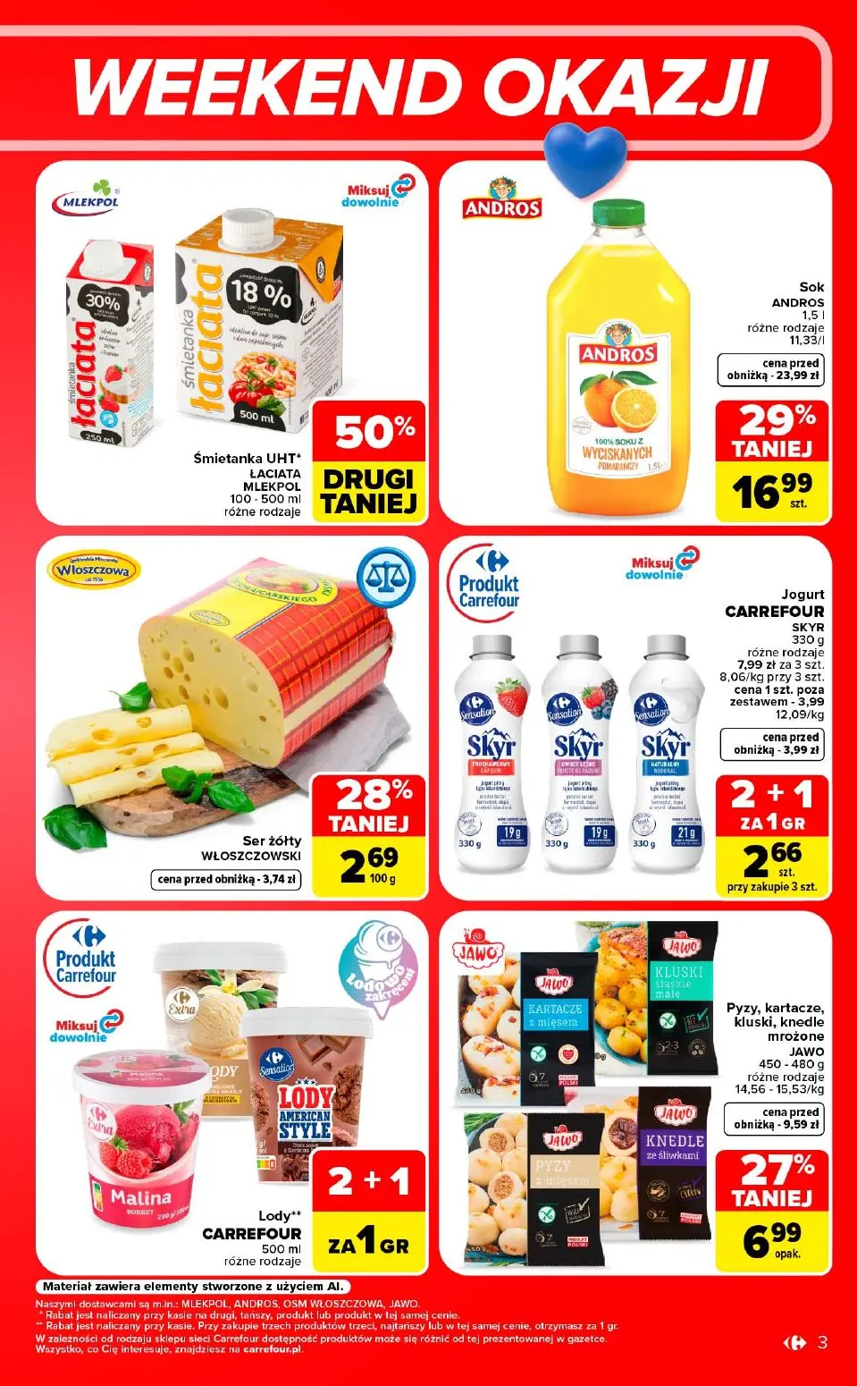 gazetka promocyjna Carrefour Weekend okazji - Strona 3