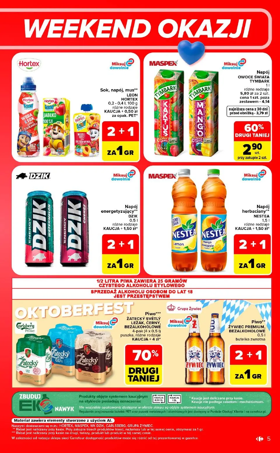 gazetka promocyjna Carrefour Weekend okazji - Strona 5