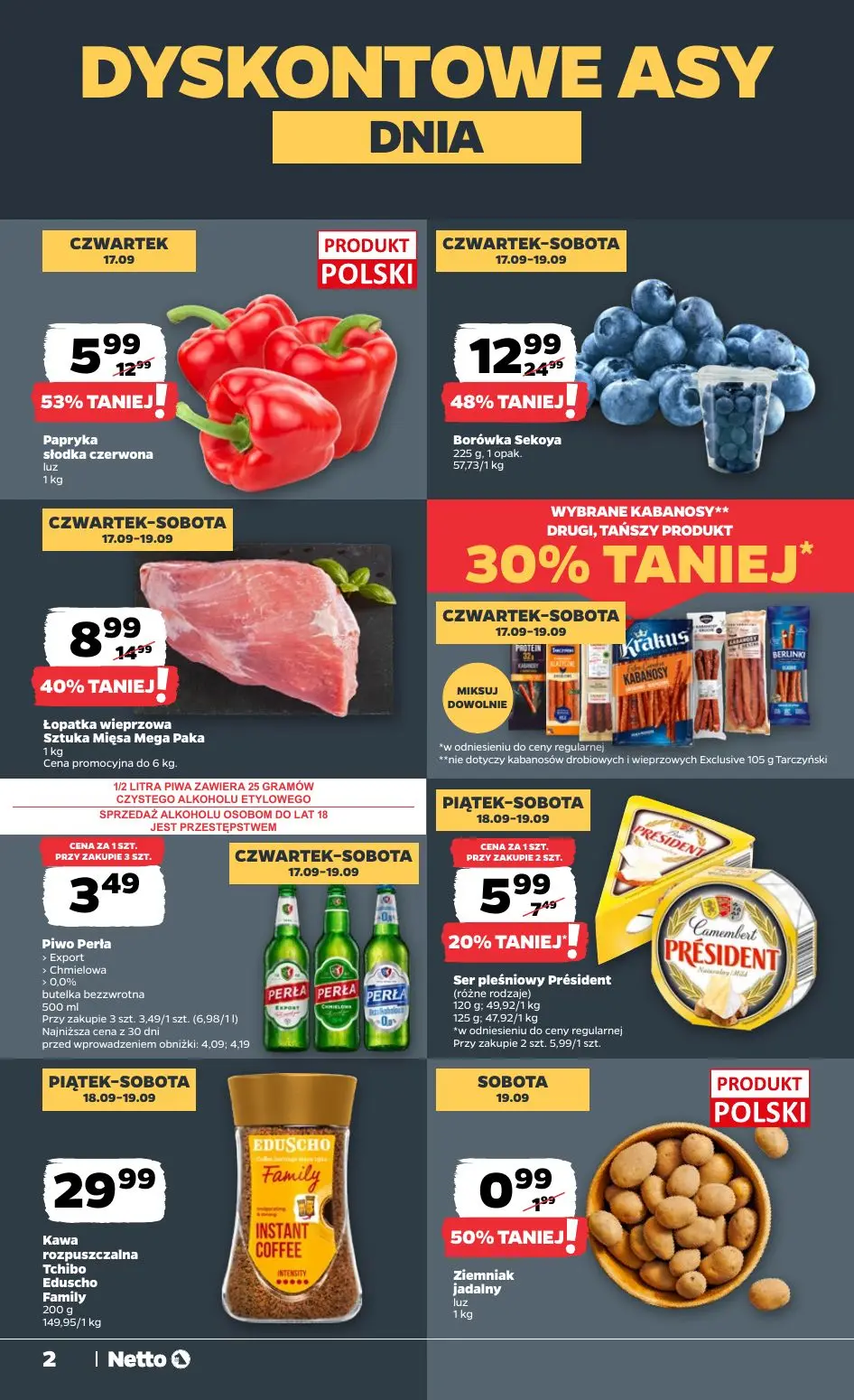 gazetka promocyjna NETTO Gazetka spożywcza - Strona 2