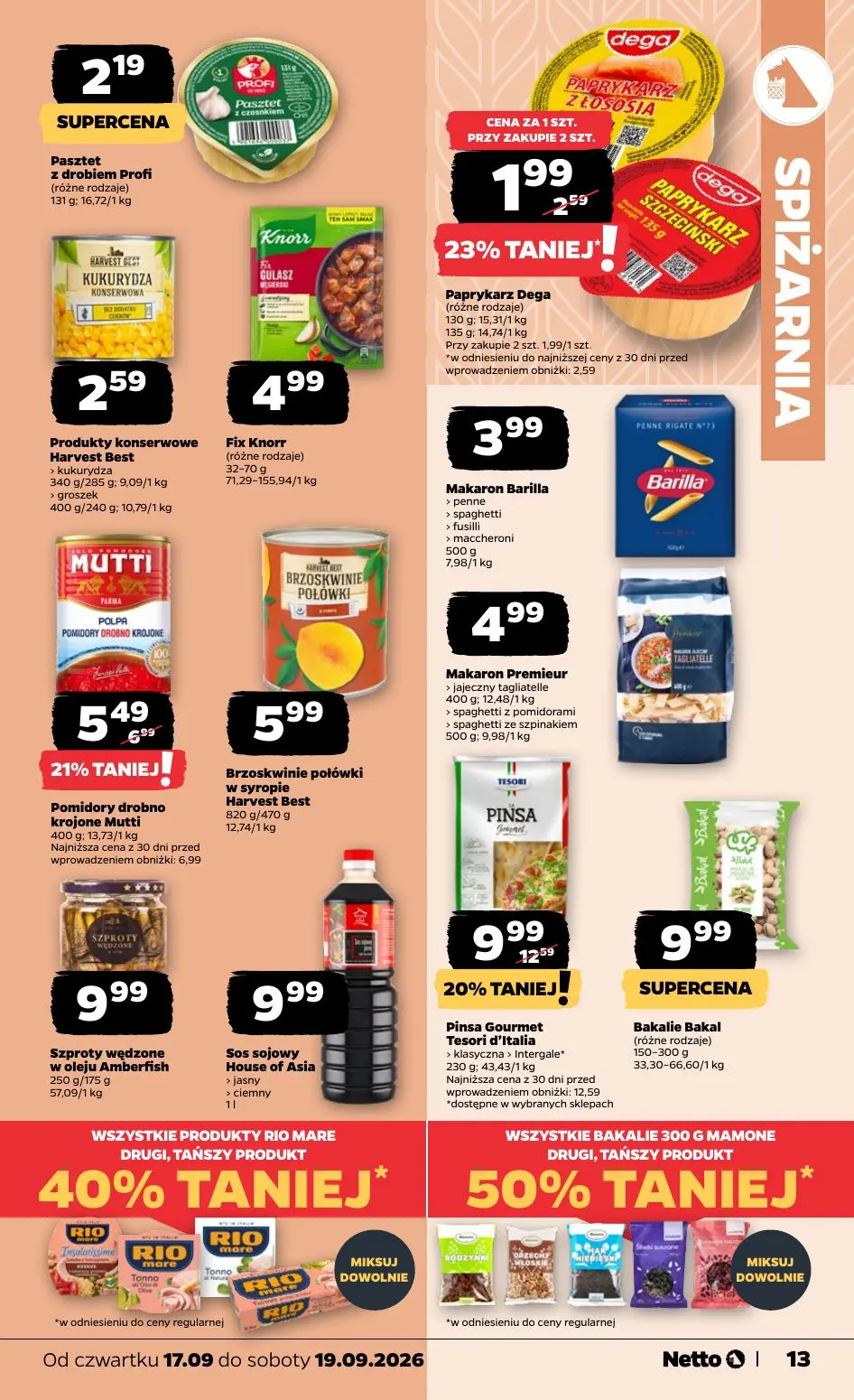 gazetka promocyjna NETTO Gazetka spożywcza - Strona 13