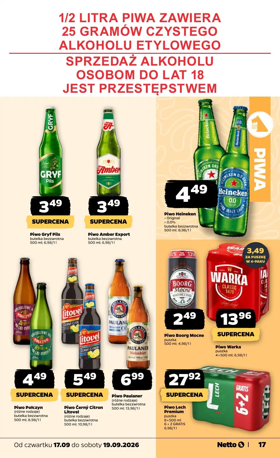 gazetka promocyjna NETTO Gazetka spożywcza - Strona 17