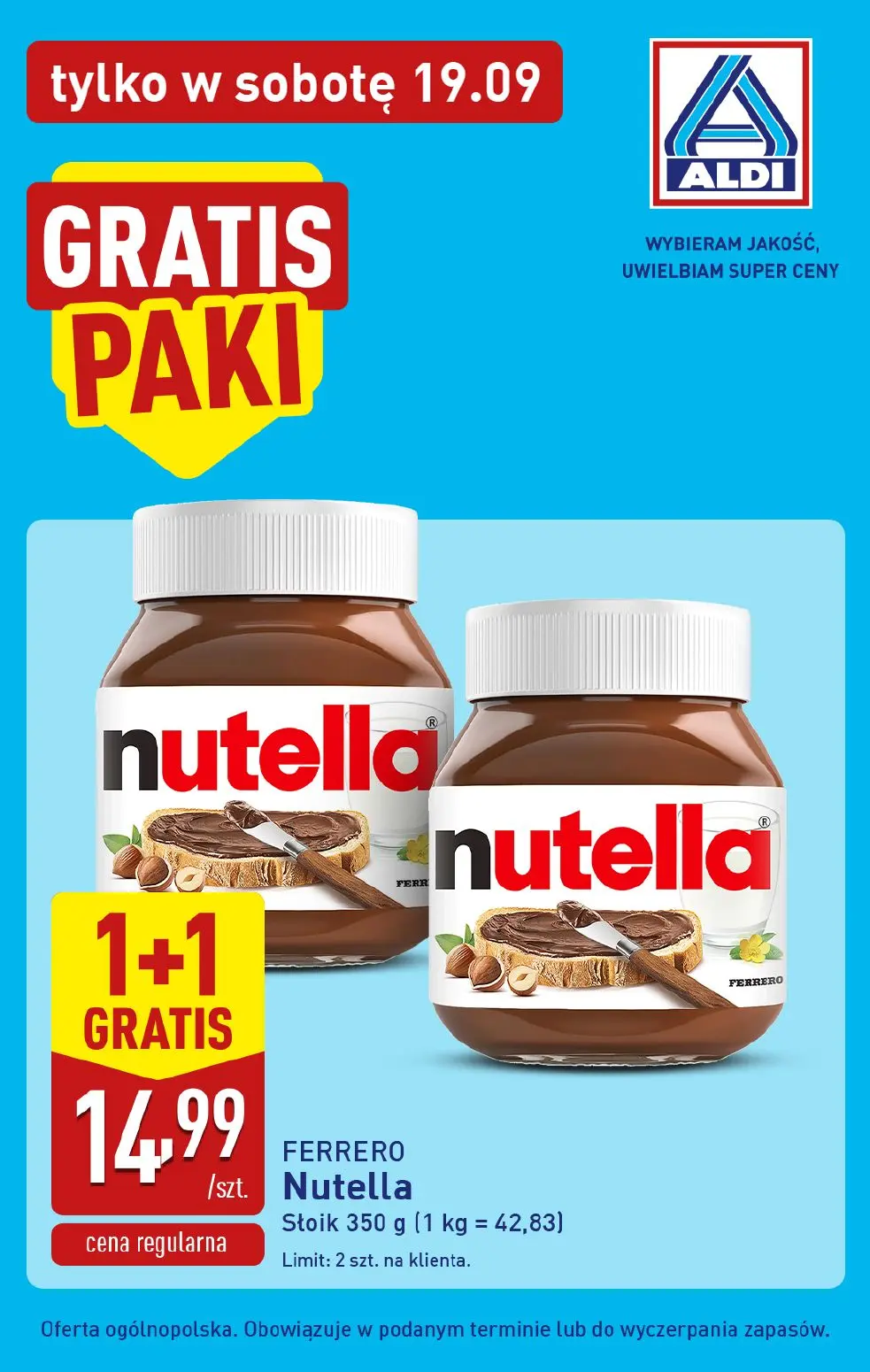 gazetka promocyjna ALDI Tylko w SOBOTĘ! - Strona 3