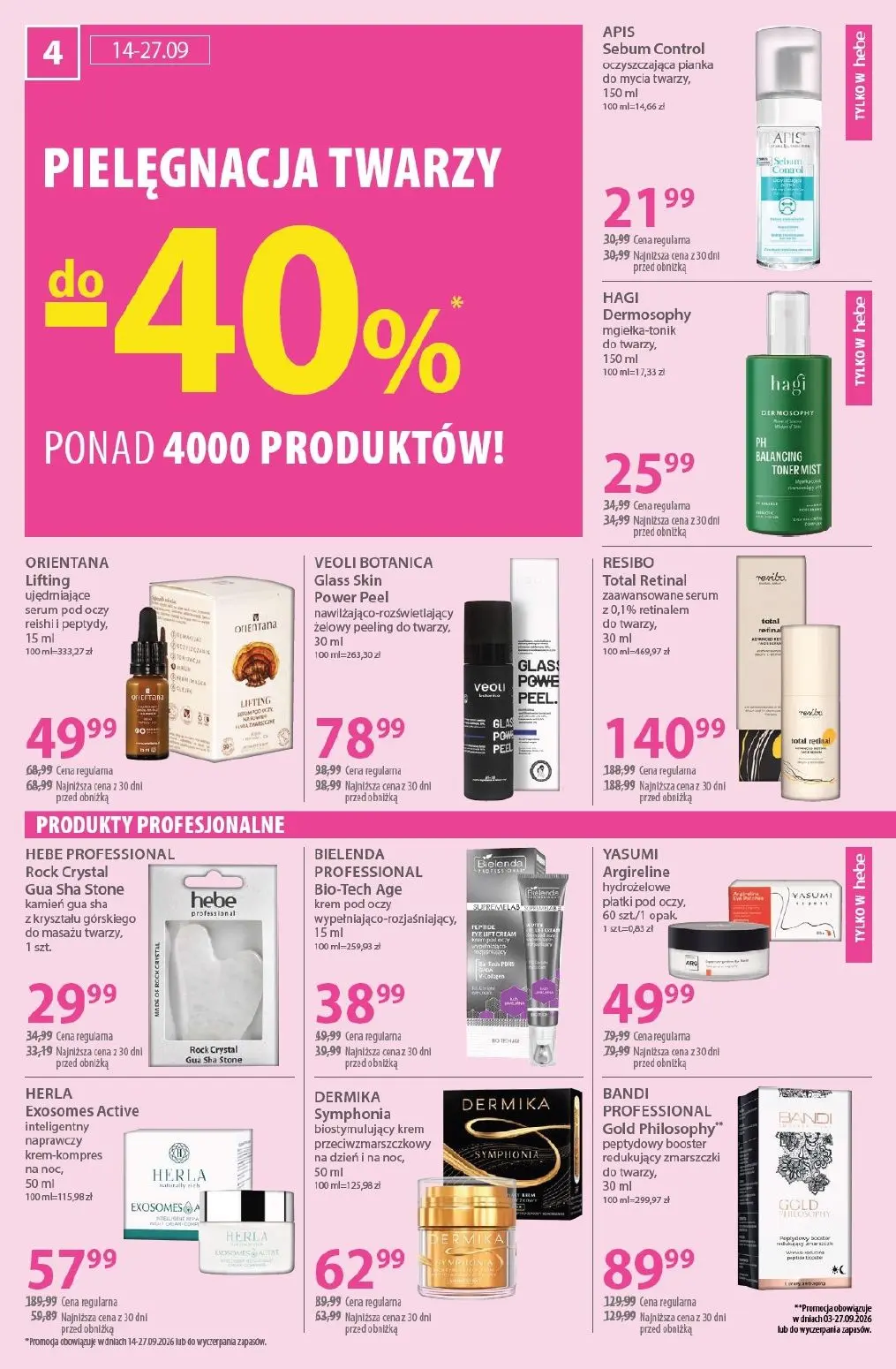 gazetka promocyjna hebe Zawsze w niskiej cenie - Strona 4