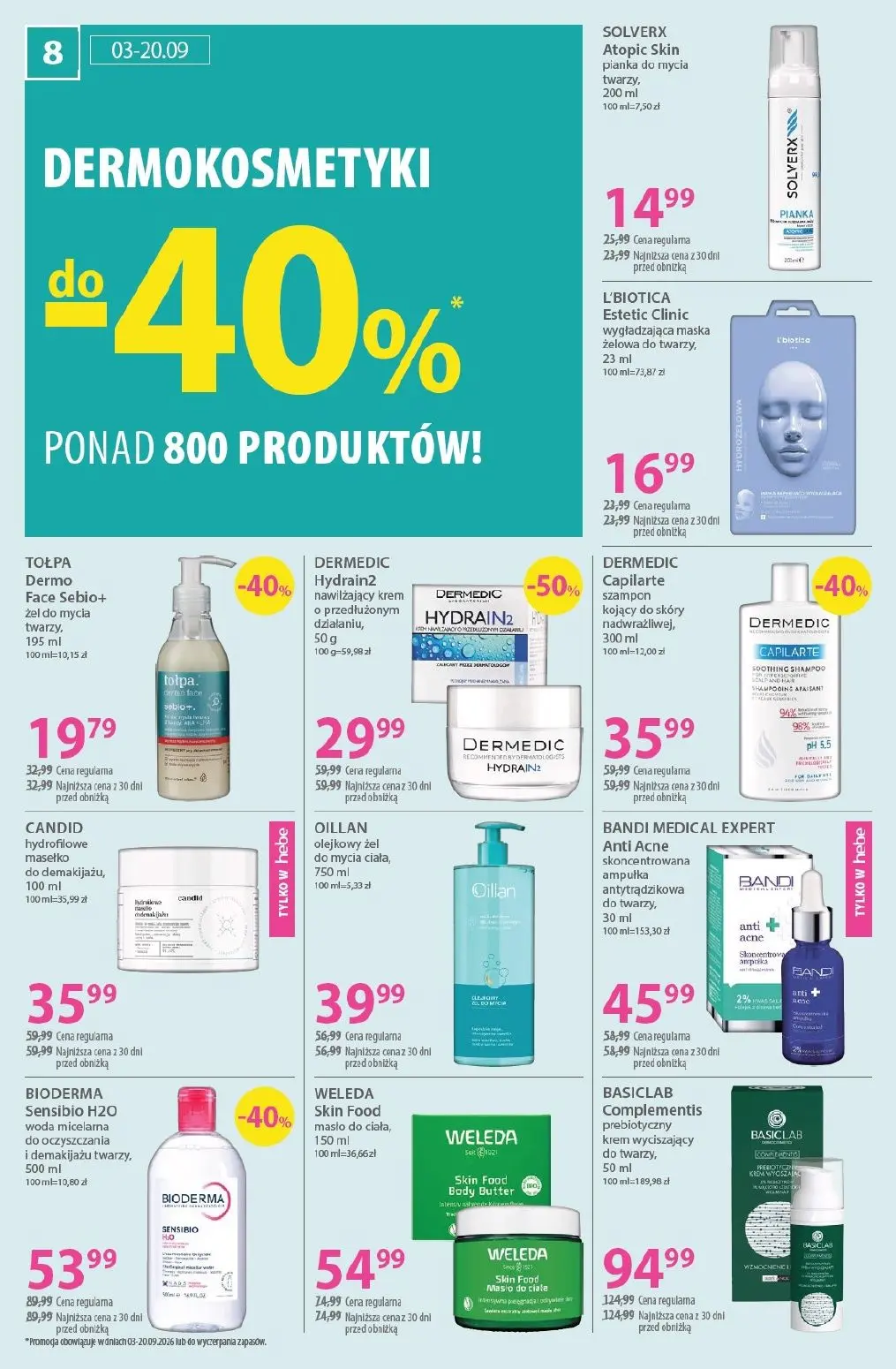 gazetka promocyjna hebe Zawsze w niskiej cenie - Strona 8