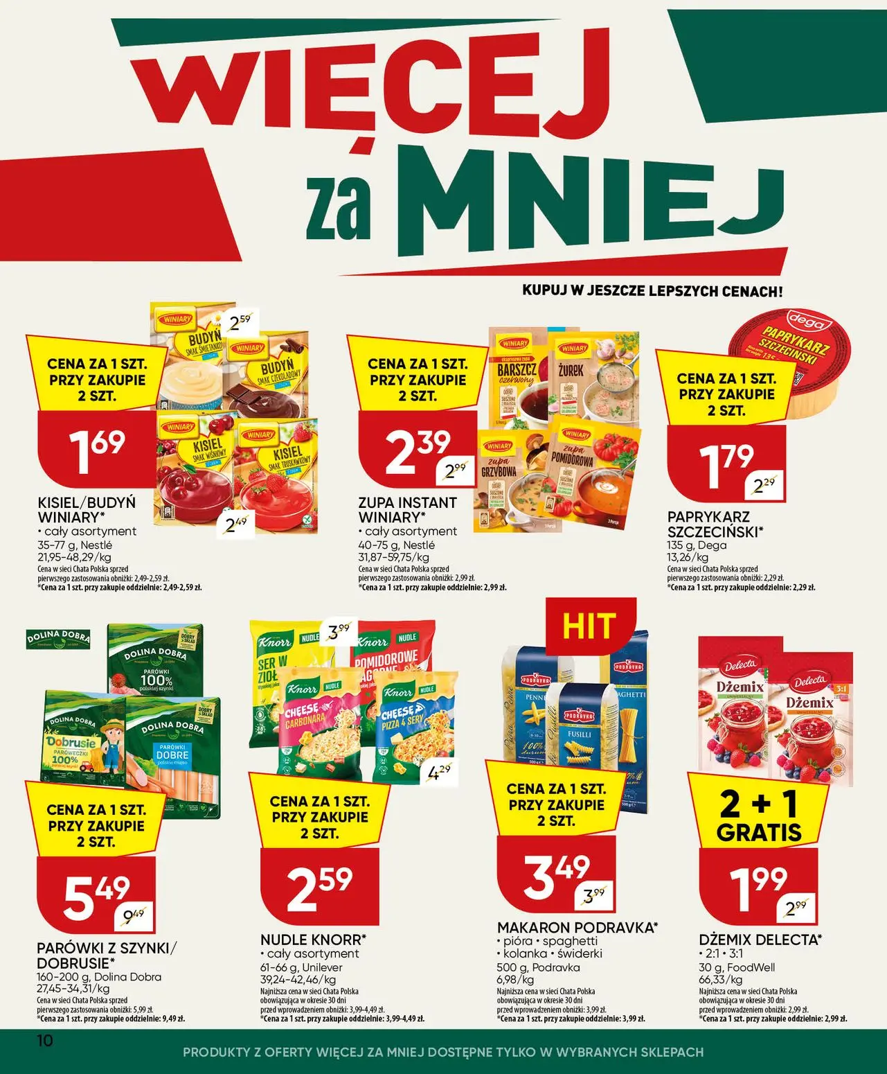 gazetka promocyjna Chata Polska Po mięso? Tylko do Chaty! - Strona 10