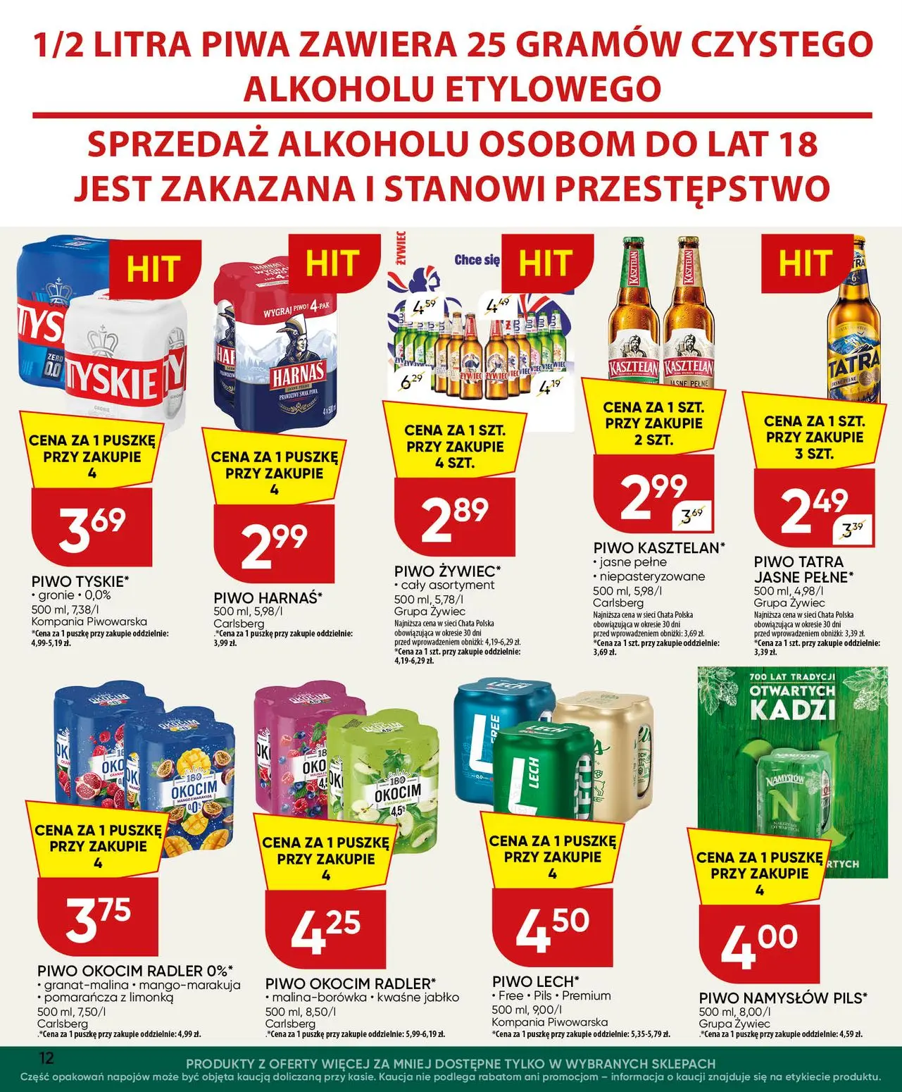 gazetka promocyjna Chata Polska Po mięso? Tylko do Chaty! - Strona 12