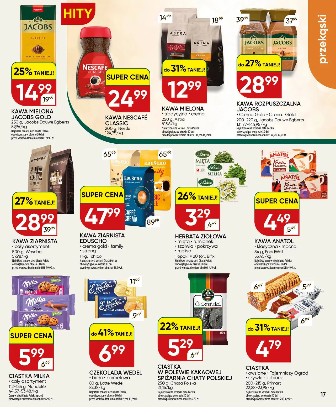 gazetka promocyjna Chata Polska Po mięso? Tylko do Chaty! - Strona 17