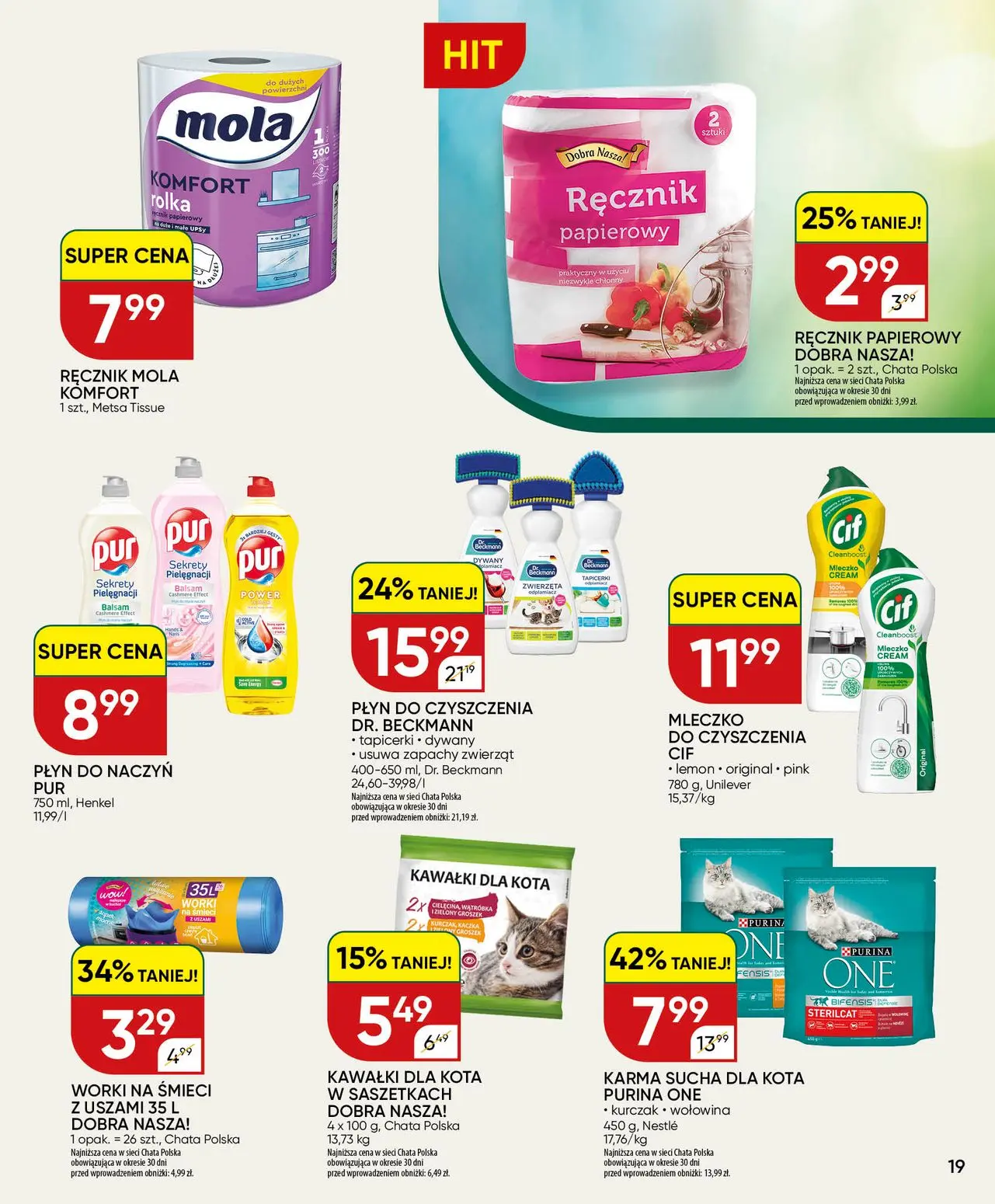 gazetka promocyjna Chata Polska Po mięso? Tylko do Chaty! - Strona 19