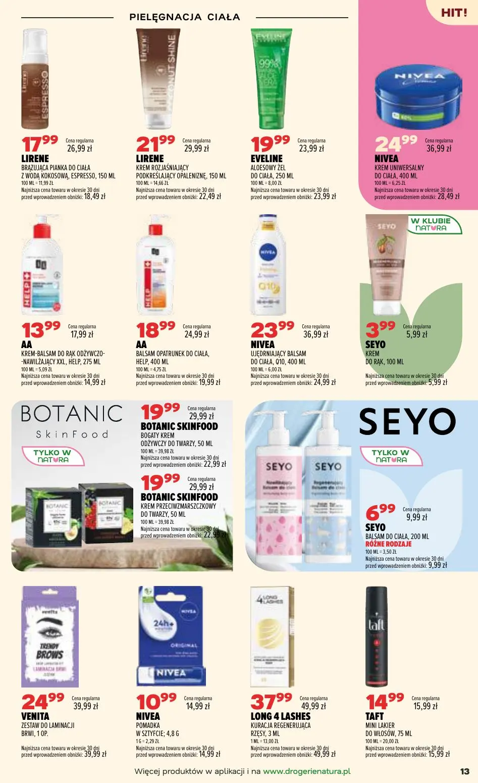 gazetka promocyjna Natura Turbo obniżki! - Strona 13