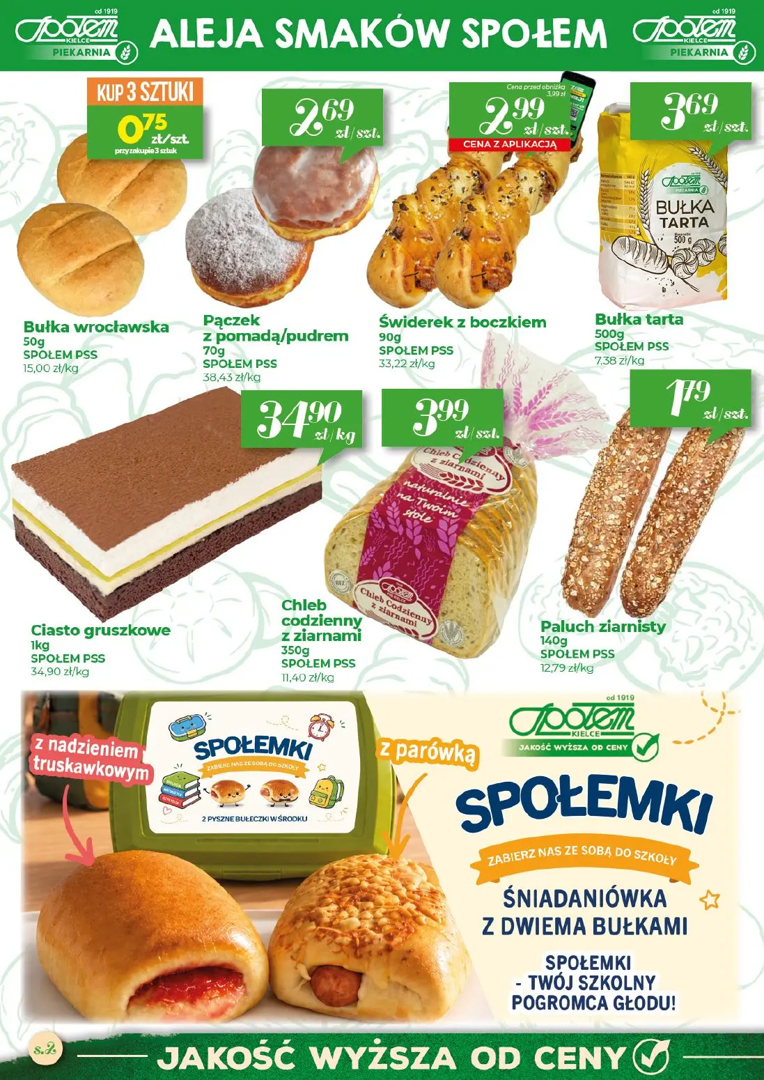 gazetka promocyjna Społem Kielce  - Strona 2