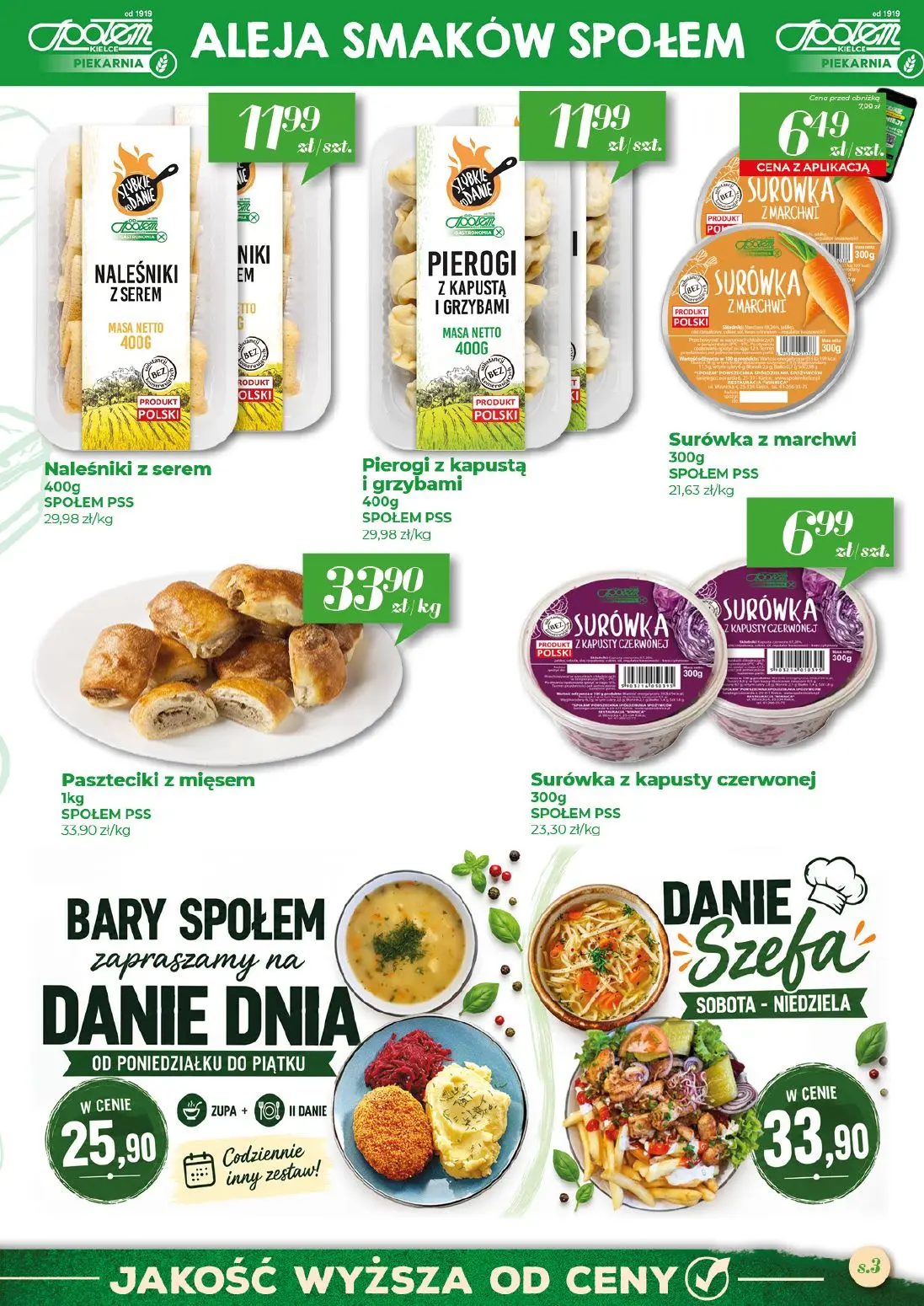 gazetka promocyjna Społem Kielce  - Strona 3