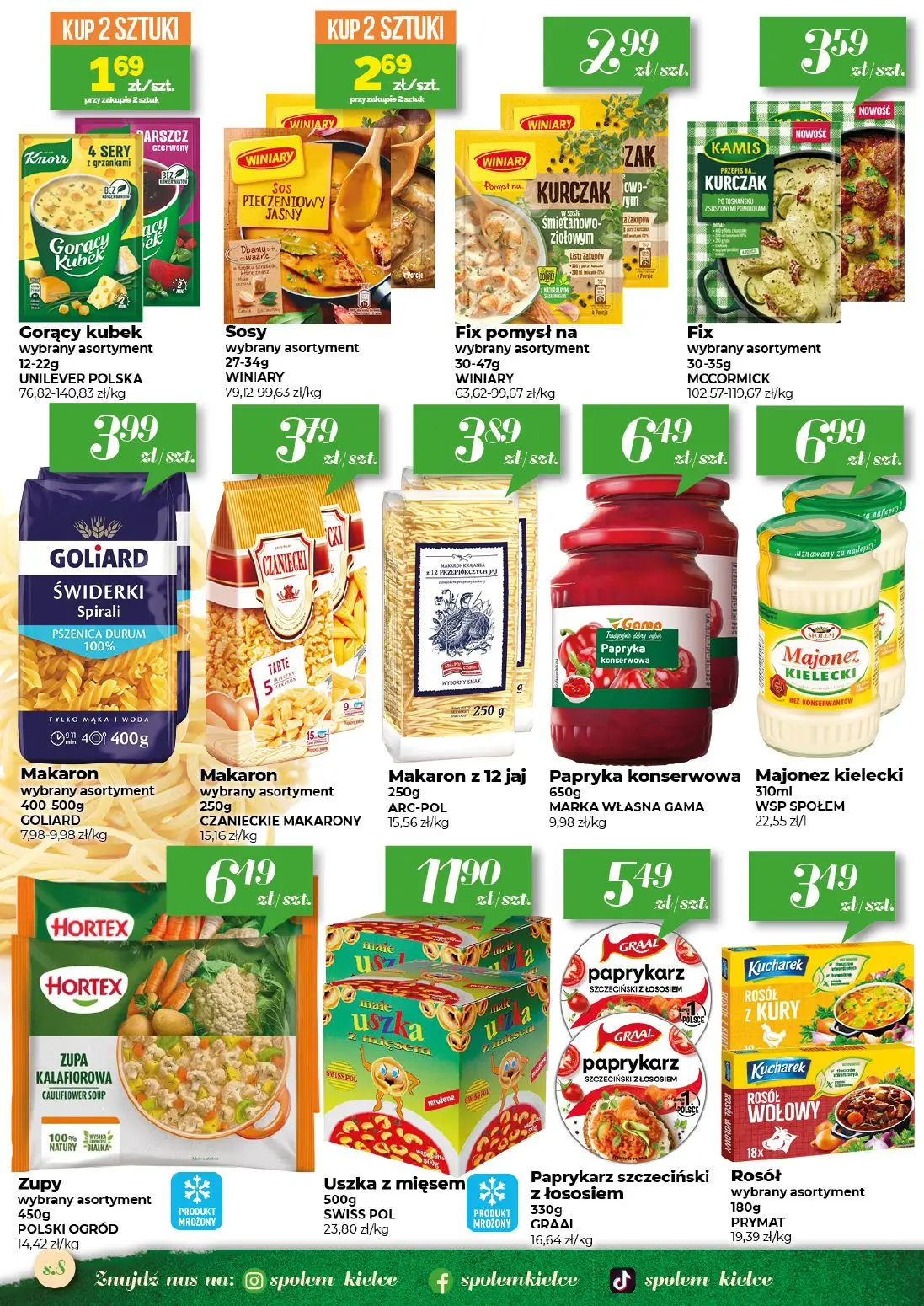 gazetka promocyjna Społem Kielce  - Strona 8