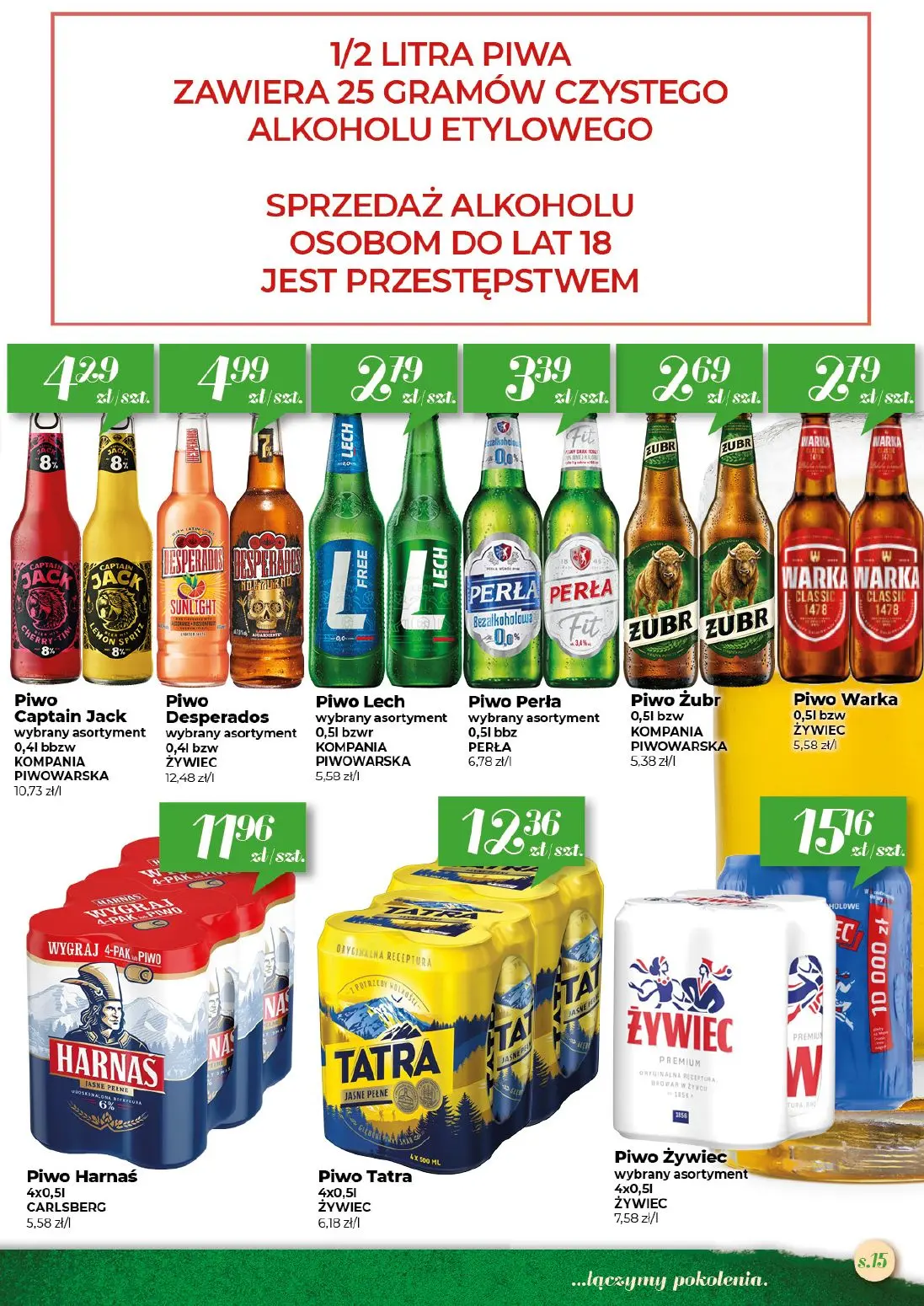 gazetka promocyjna Społem Kielce  - Strona 15