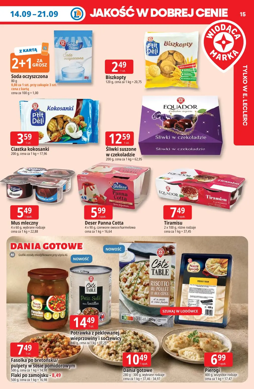 gazetka promocyjna E.Leclerc Tanio to tu! - Strona 15