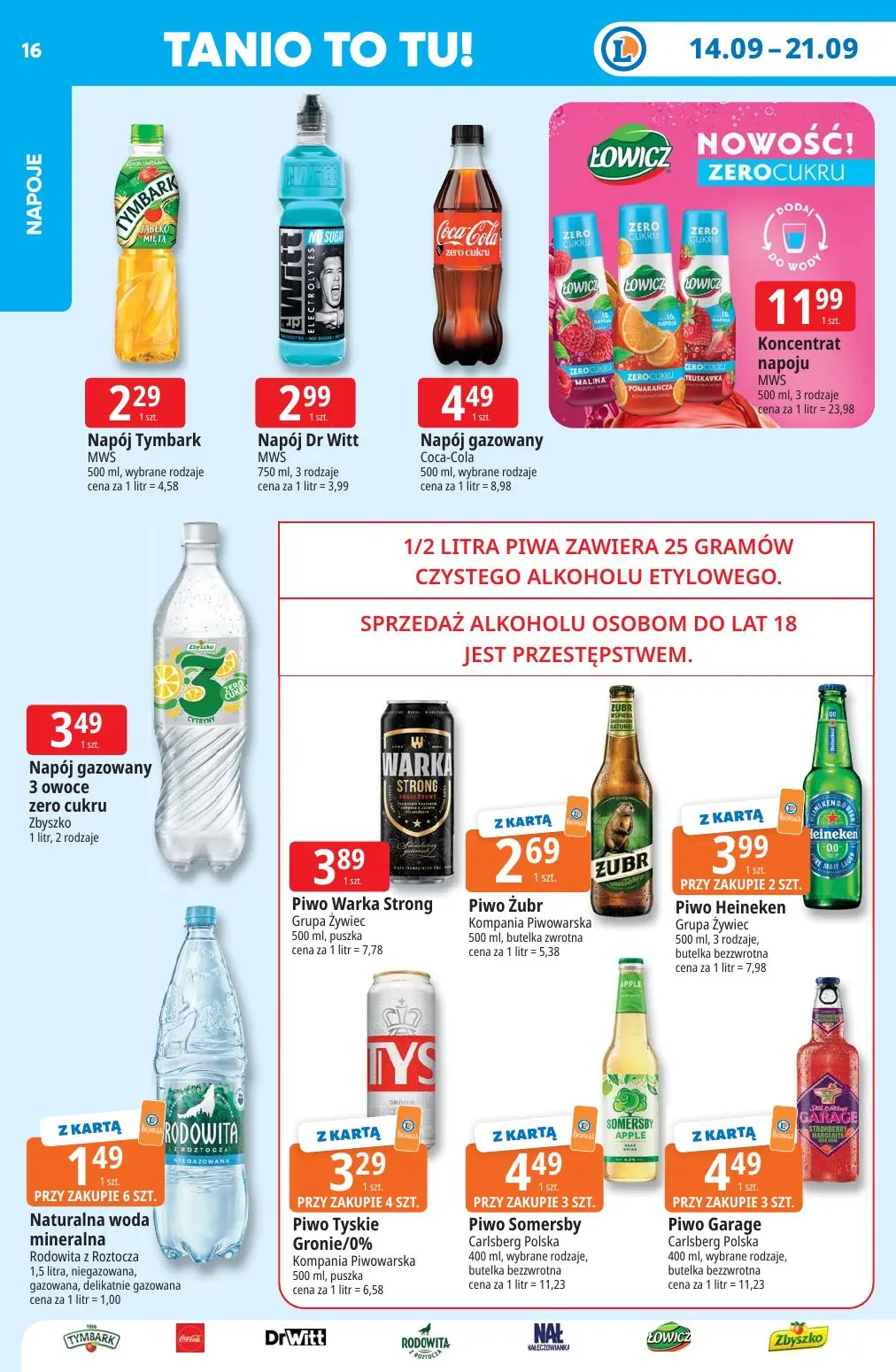 gazetka promocyjna E.Leclerc Tanio to tu! - Strona 16